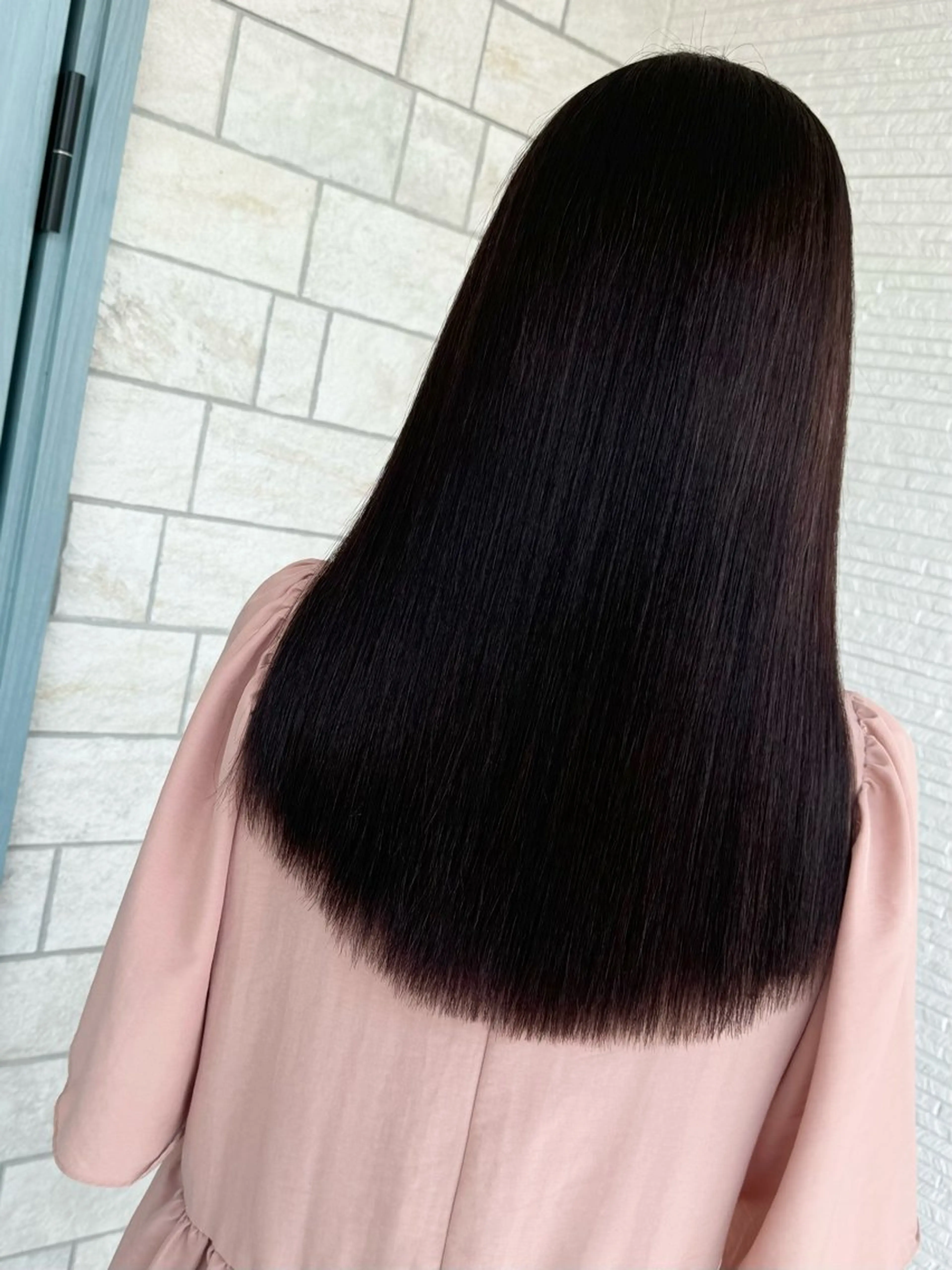 ロング 髪質改善 縮毛矯正 カット 縮毛矯正 トリートメント HAIR BEAUTY Plaser所属・透明感カラー🕊️✨ Mayu🦮🩶のヘアスタイル