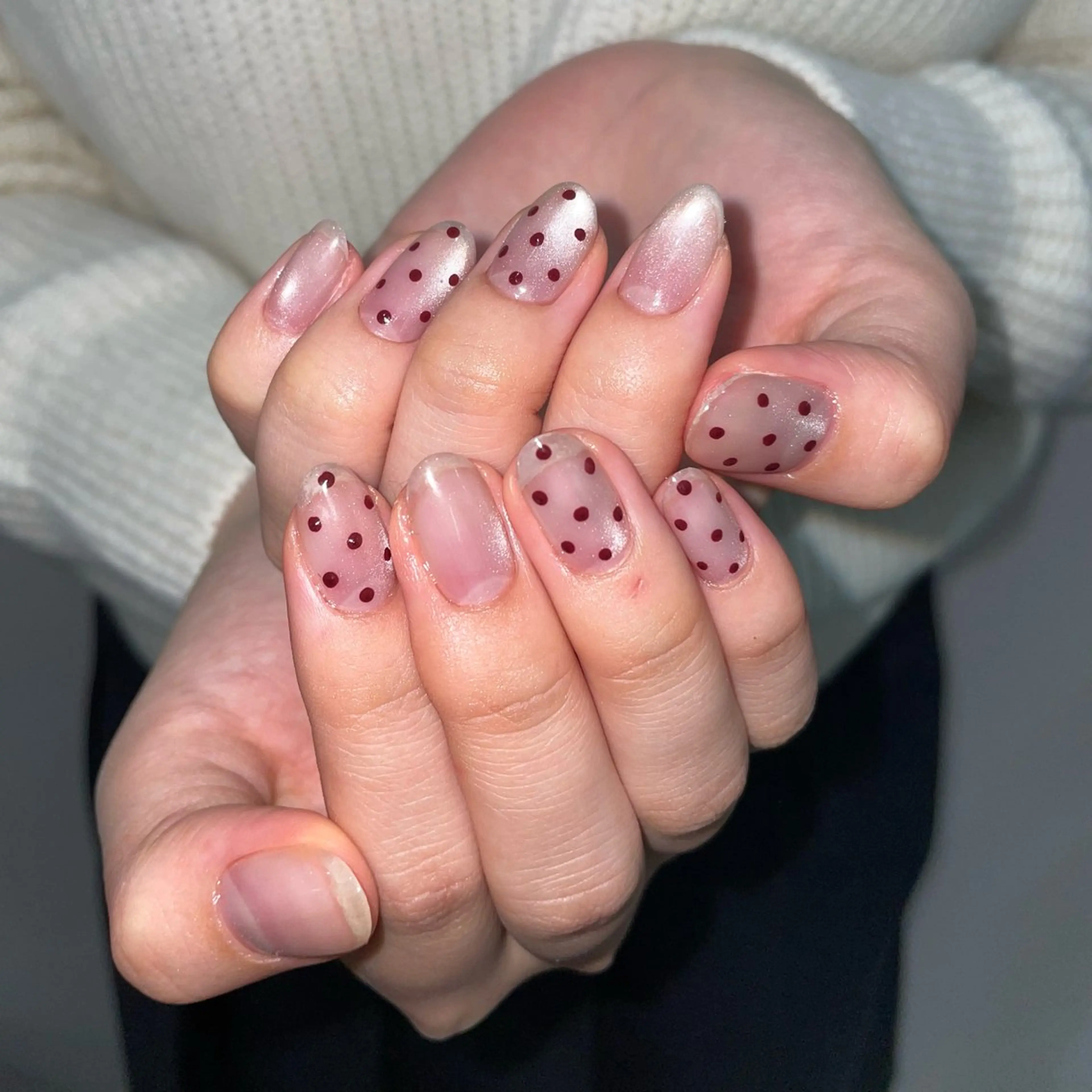 ネイル ハンドネイル GO TODAY 吉祥寺Glint所属・うの 韓国ﾈｲﾙ໒꒱⋆⭒˚のネイルデザイン