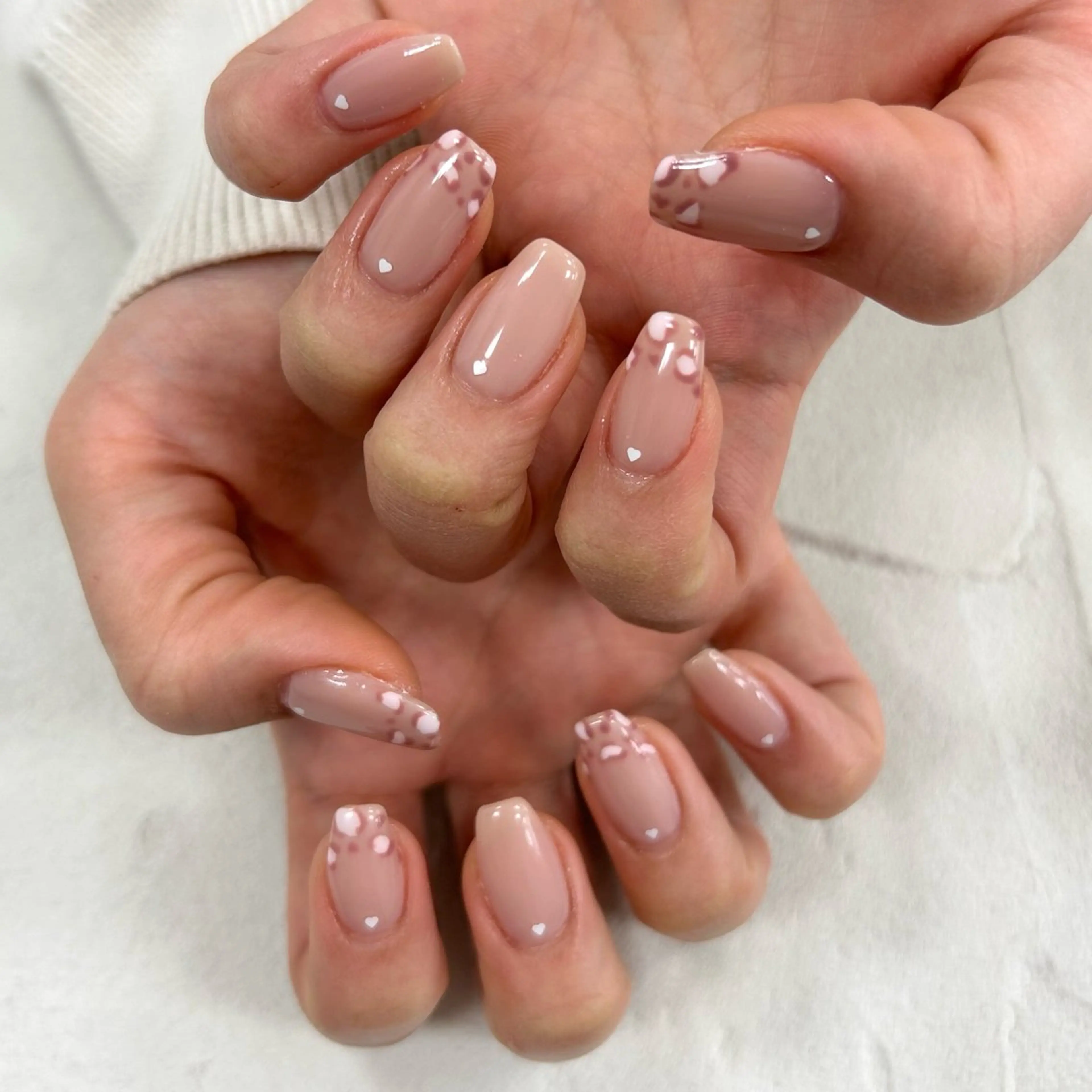 ネイル ハンドネイル Bianca  🎀 Hayakawaのネイルデザイン