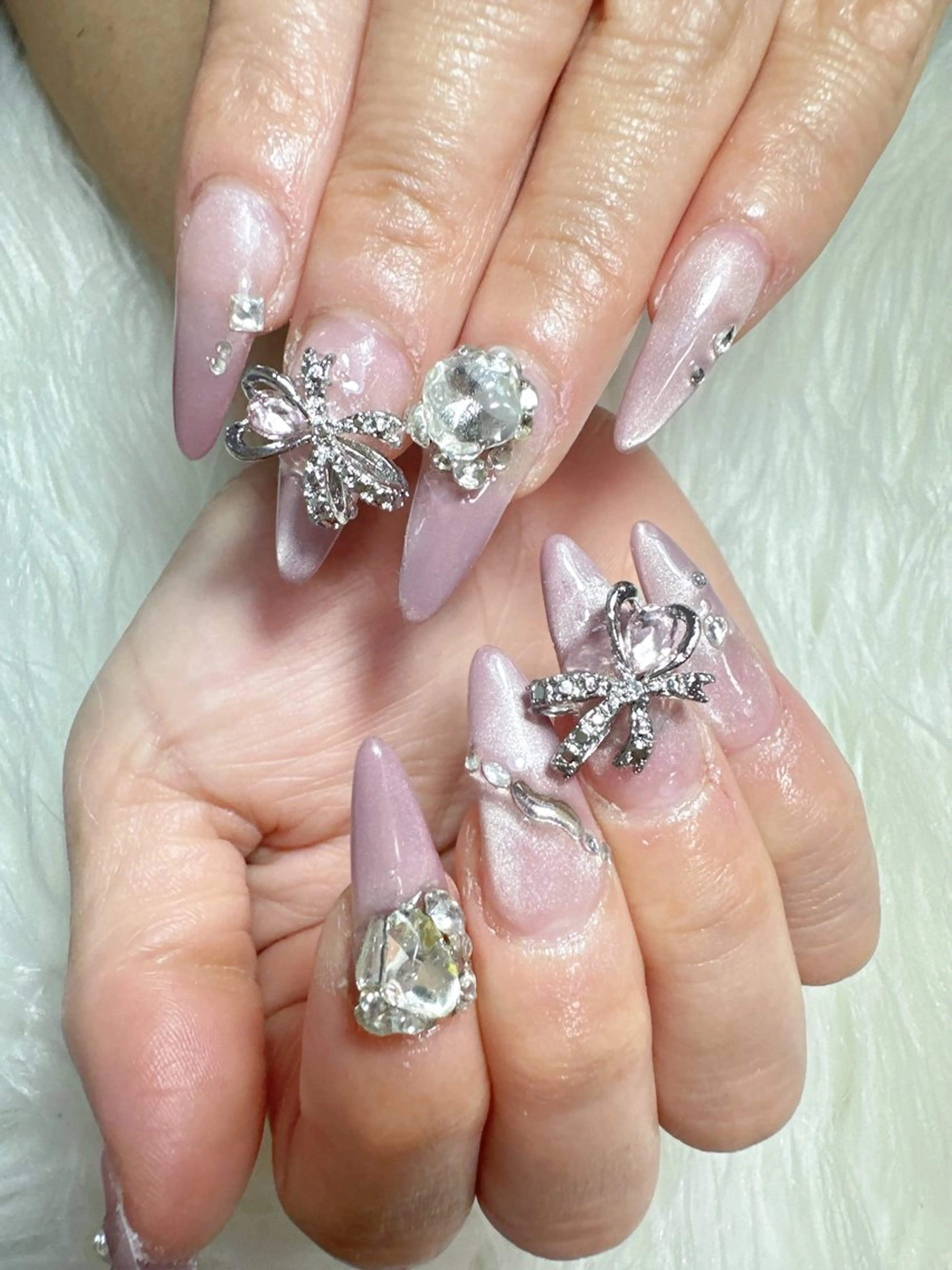 ネイル アートネイル フレンチネイル ジェルネイル 韓国ネイル 持ち込み ハンドネイル ハンドケア ボニー Coco nailのネイルデザイン