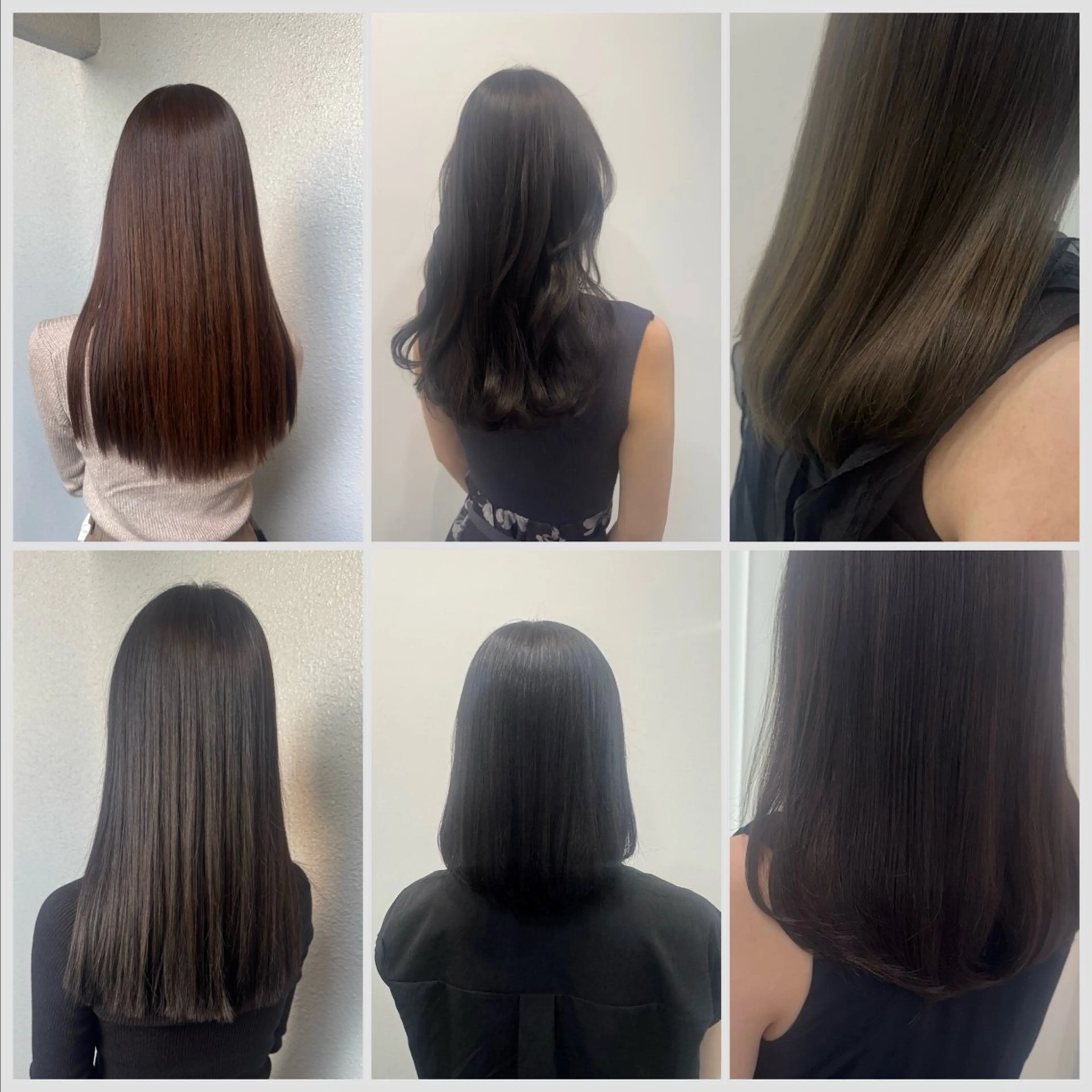 セミロング カラー ブリーチ ブリーチなしカラー ヘアカラー loupメイ /福岡大名のヘアスタイル