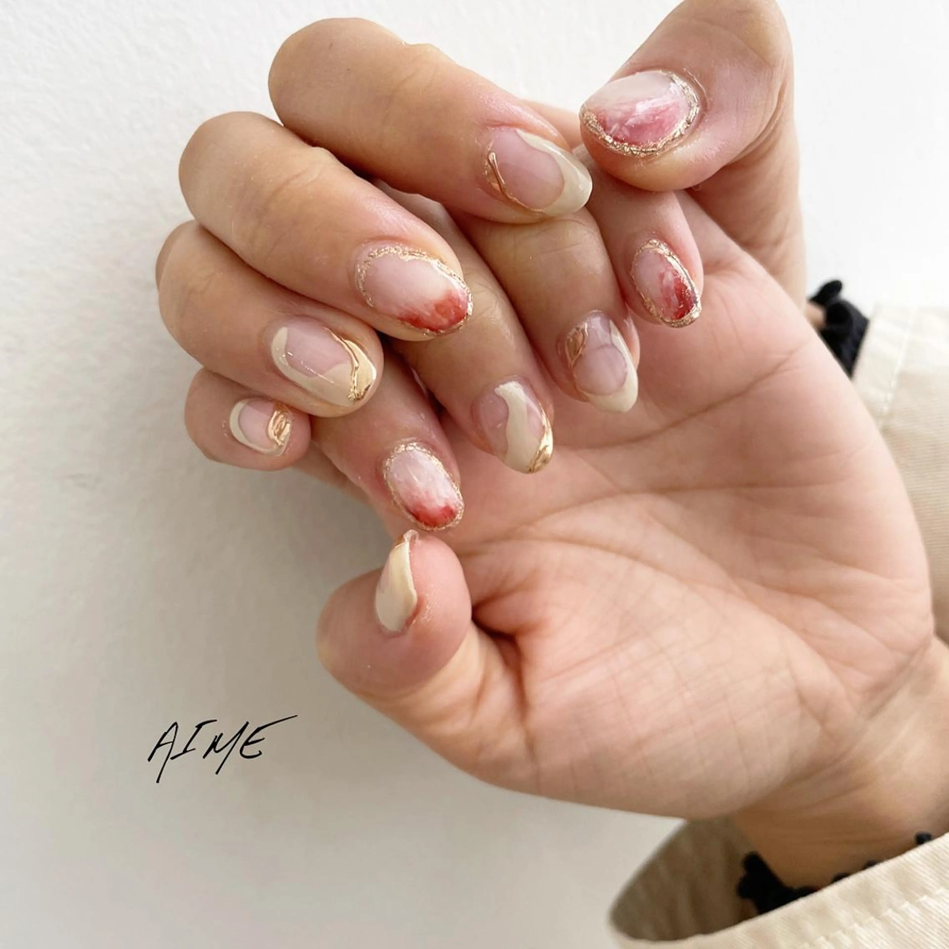 ネイル ハンドネイル AIME （momo）のネイルデザイン