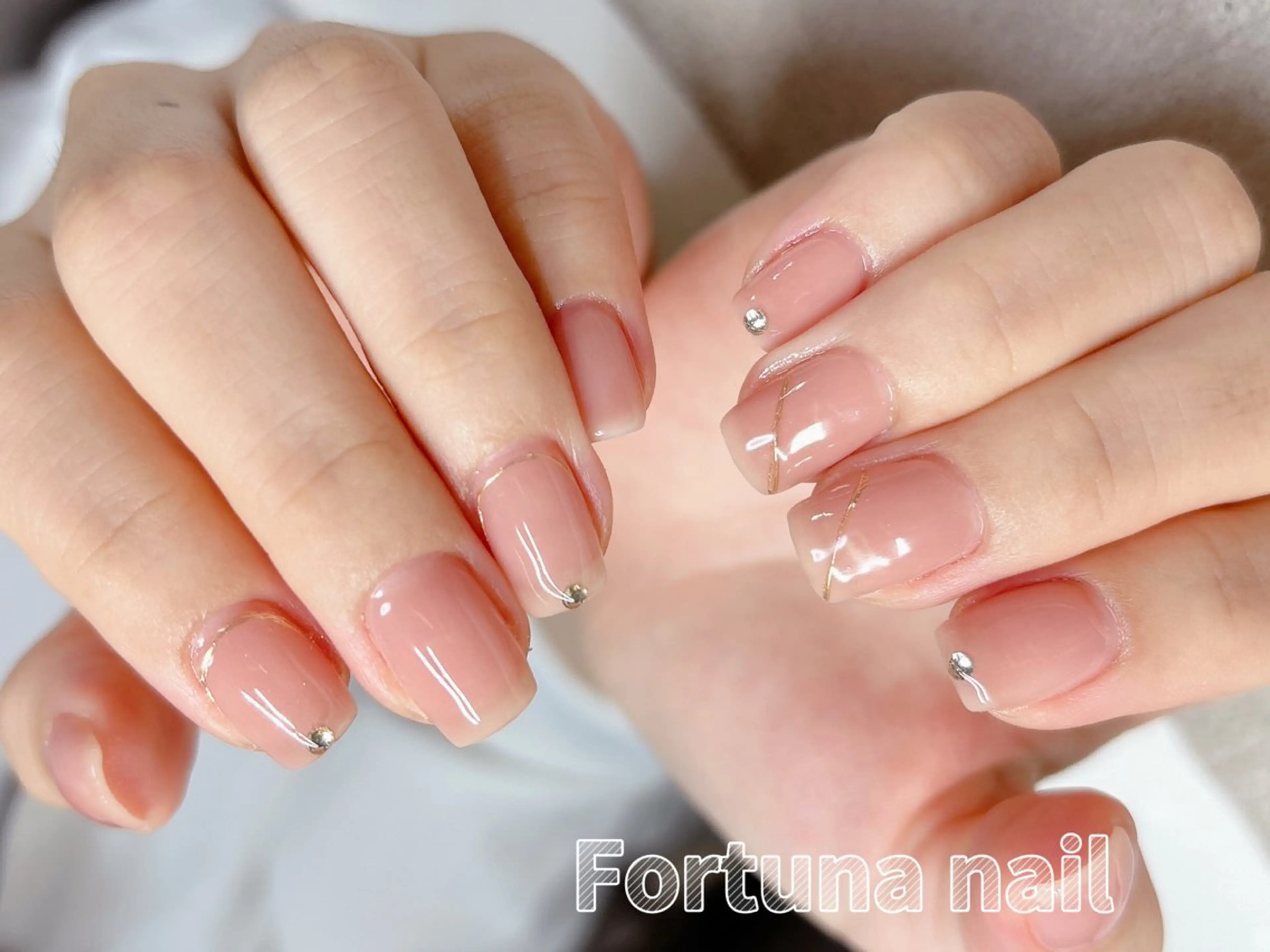 ネイル ハンドネイル Nail •Head スパFortunaのネイルデザイン