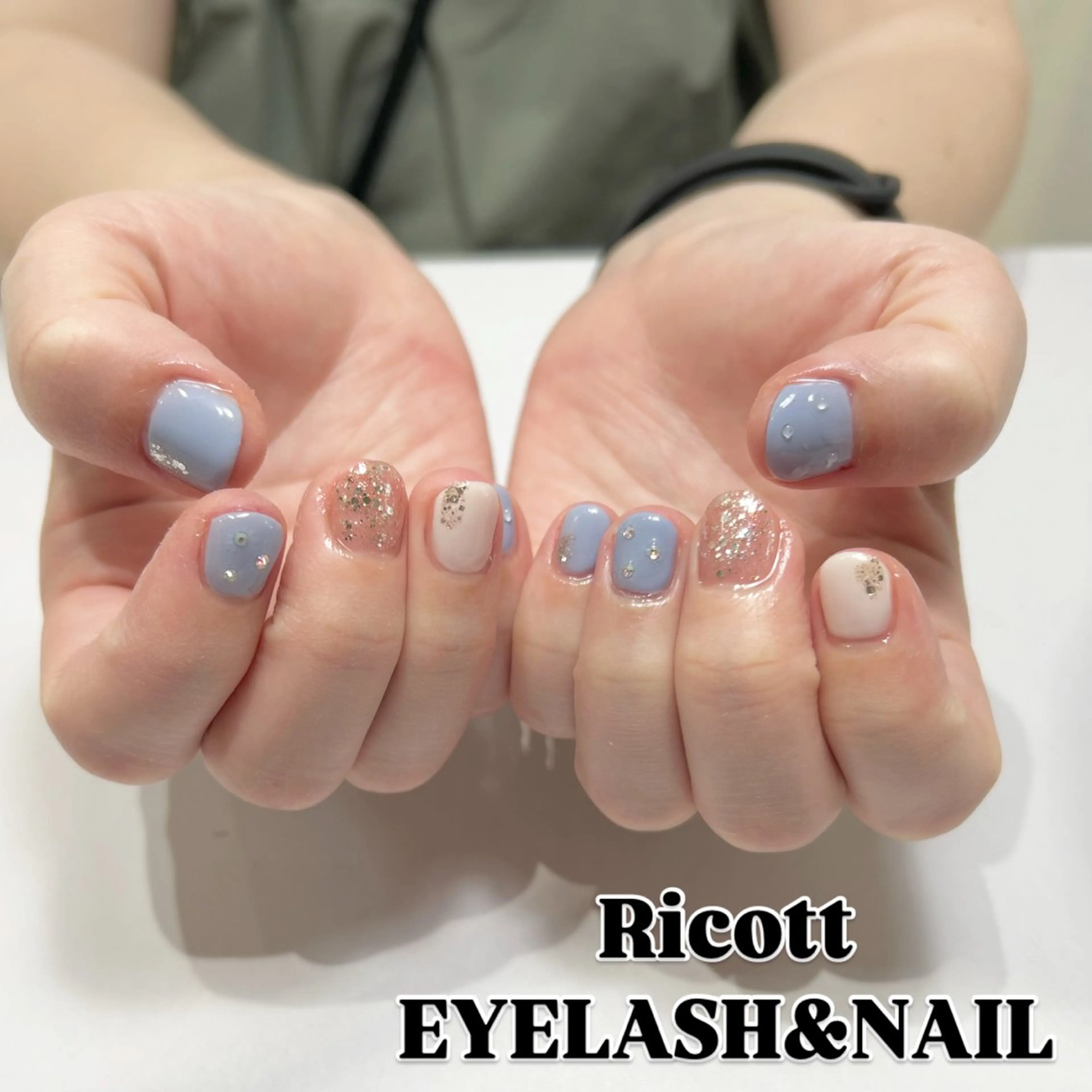 ネイル ハンドネイル RicottEYELASH&NAIL所属・下城 葵のネイルデザイン