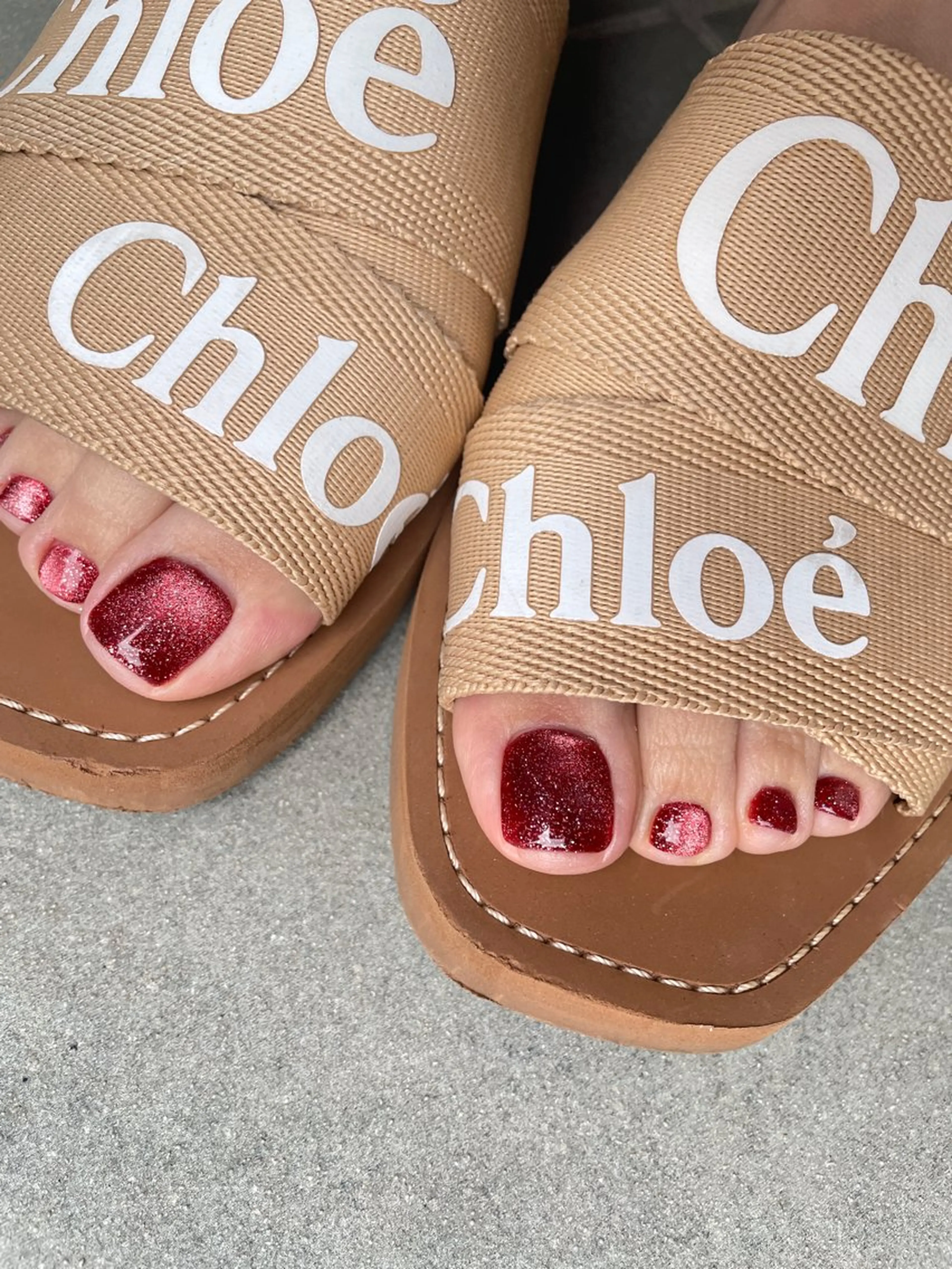 ★オフ込み★フット マグネットネイルの写真