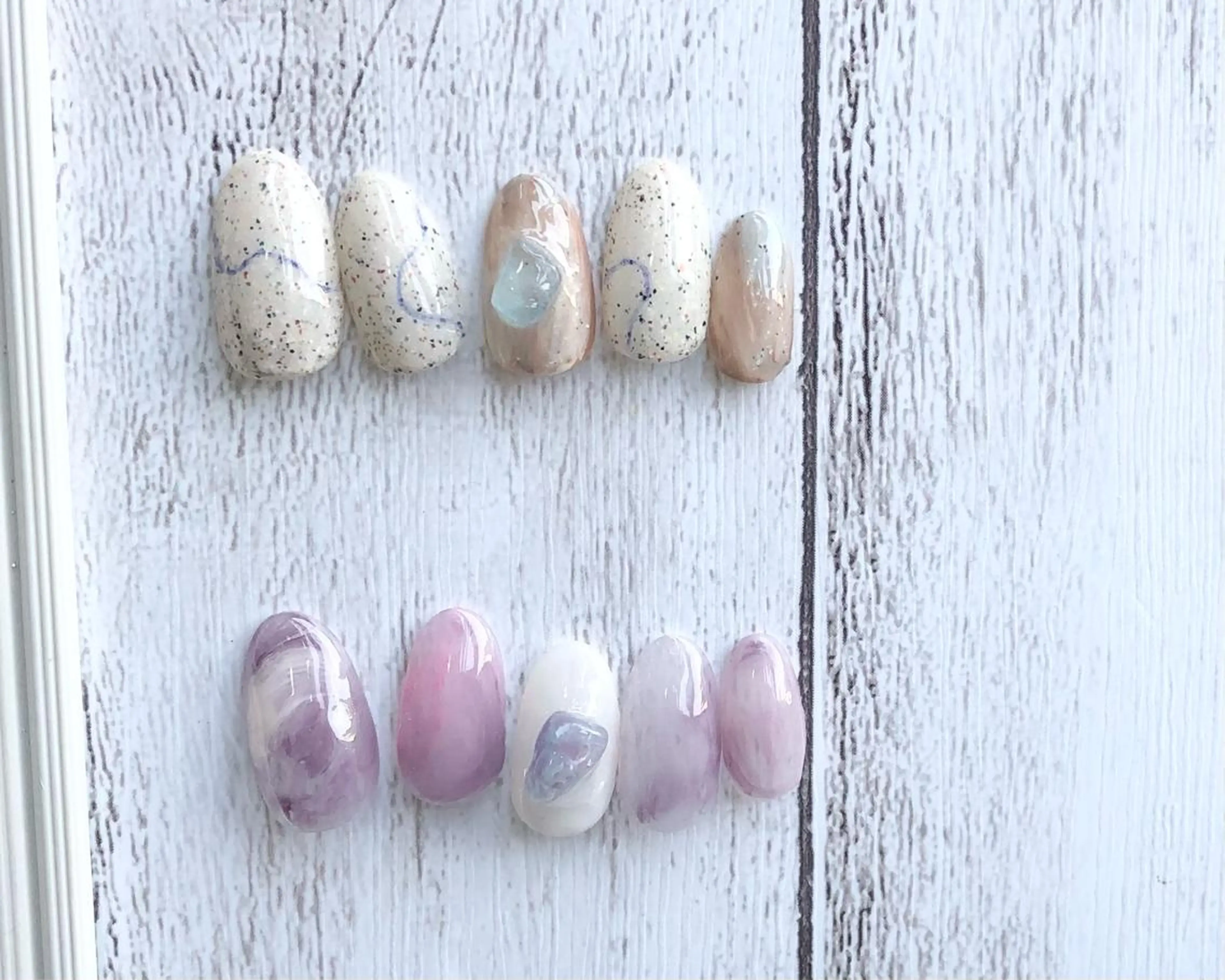 ネイル le'a moe KONAMIのネイルデザイン