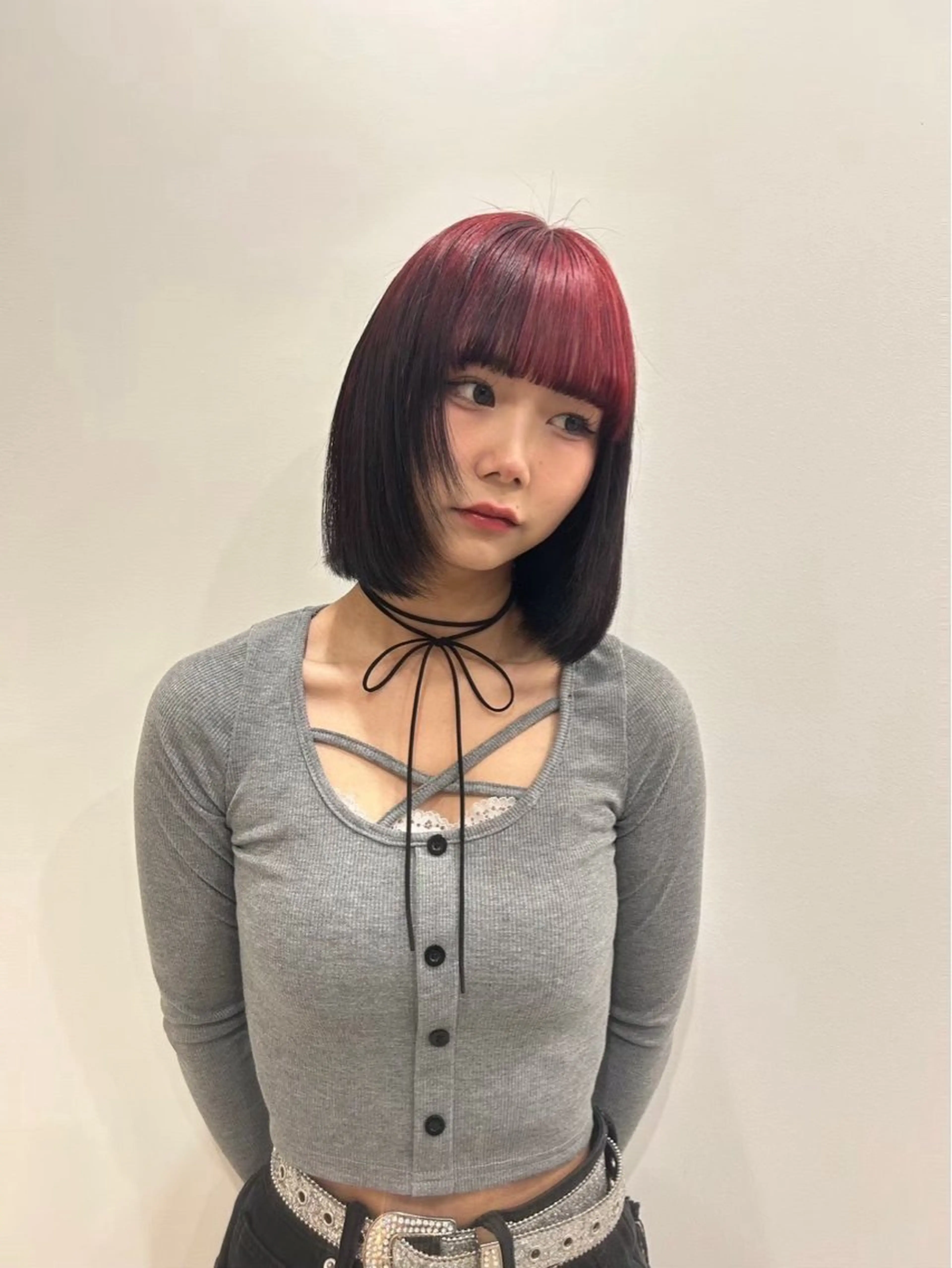 ショート カラー ブリーチ/マツエク 𝓡𝓲𝓷🫧のマツエク・マツパデザイン