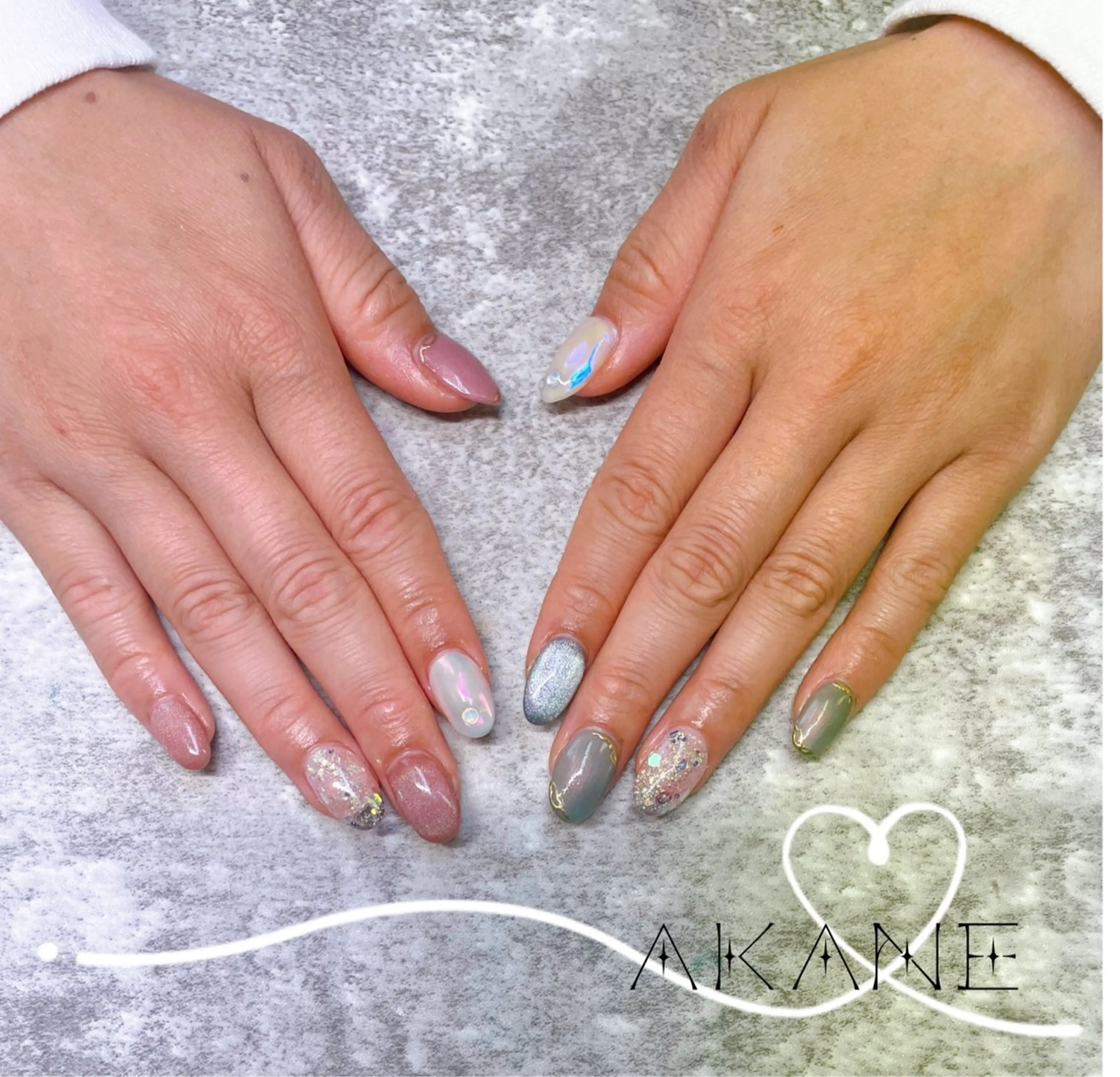 ネイル Angeli⭐︎ AKANEのネイルデザイン