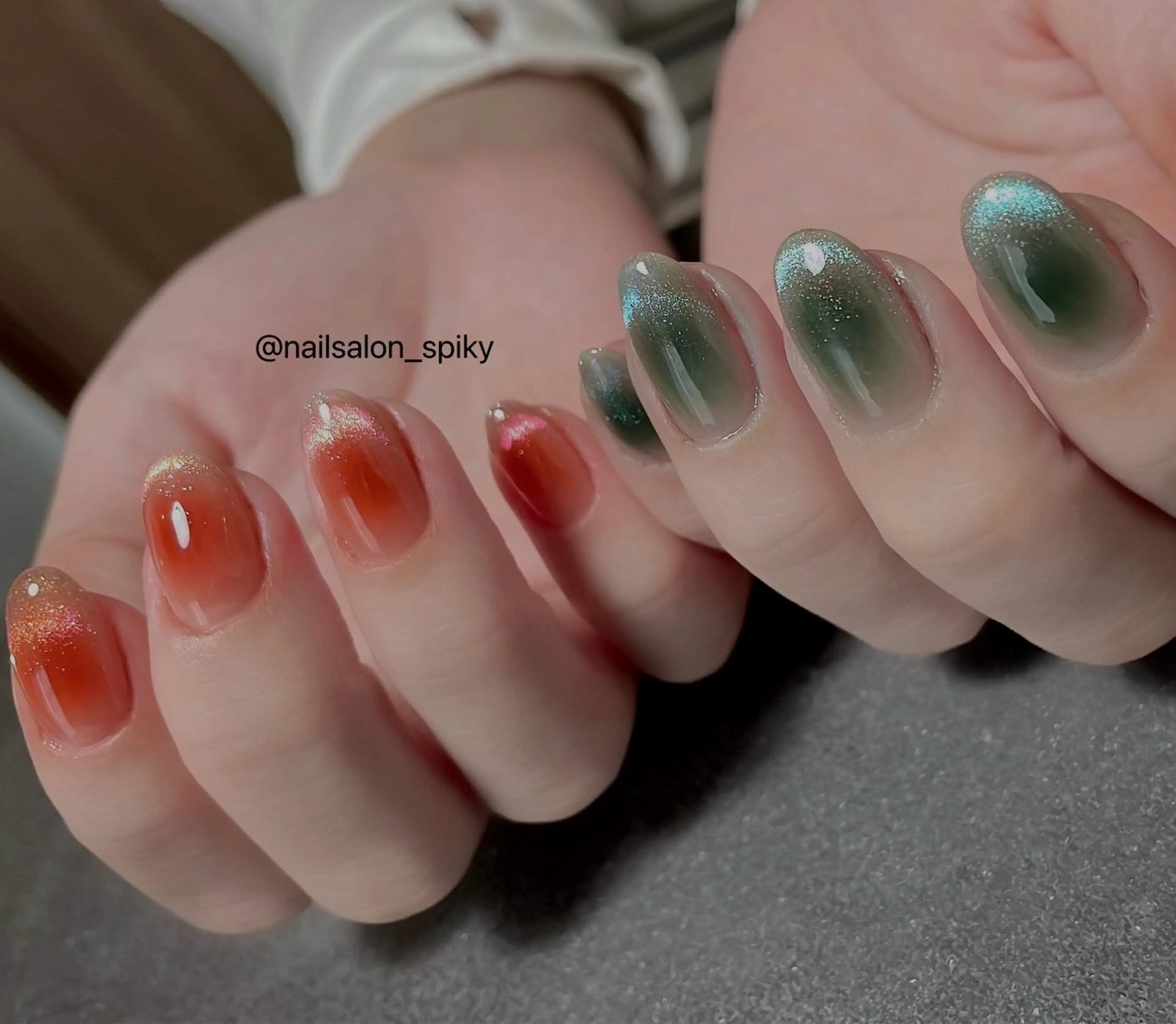 ネイル Spiky とうげ ふうかのネイルデザイン