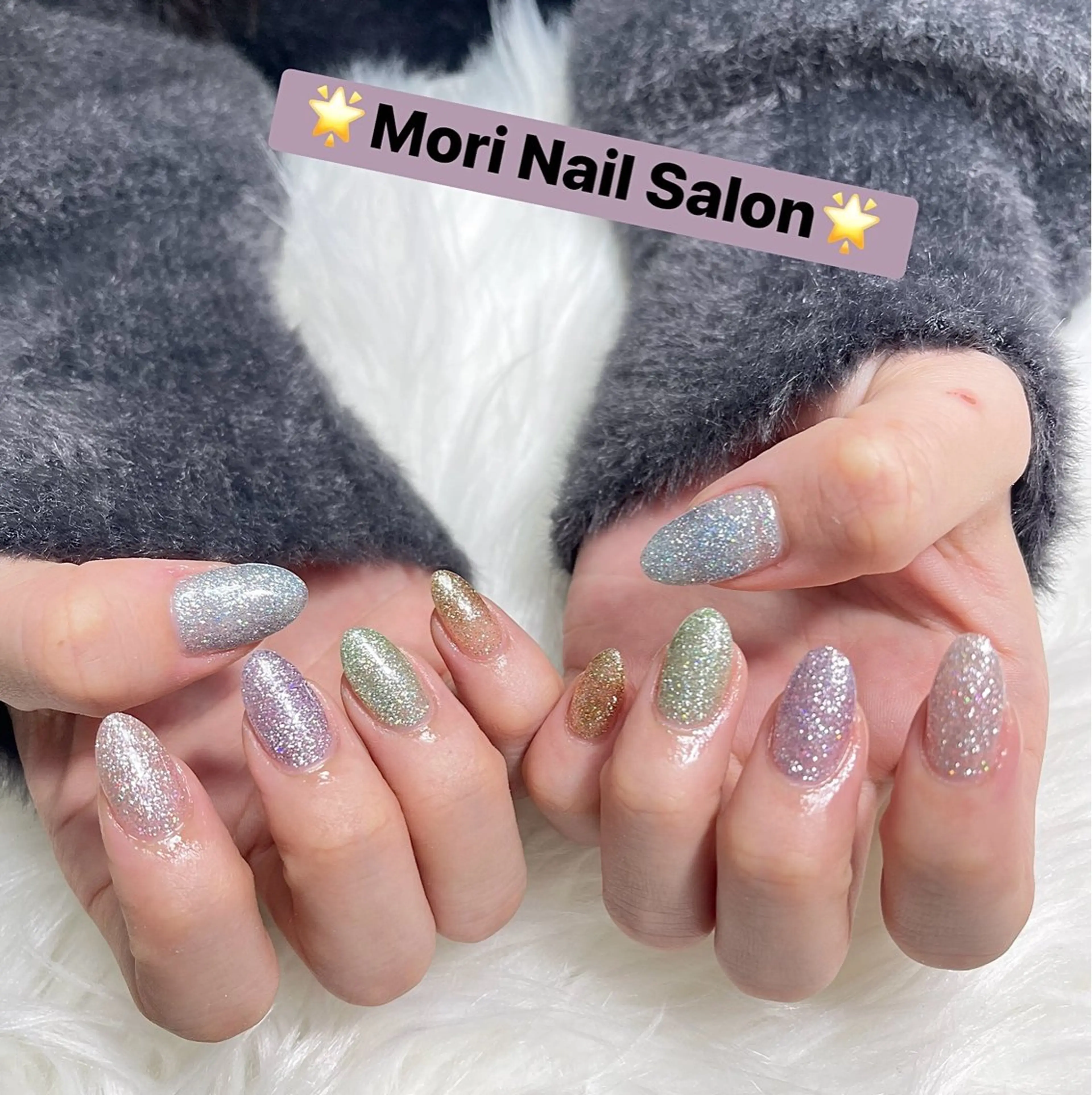 ネイル ハンドネイル フットネイル MORI ネイル SALONのネイルデザイン