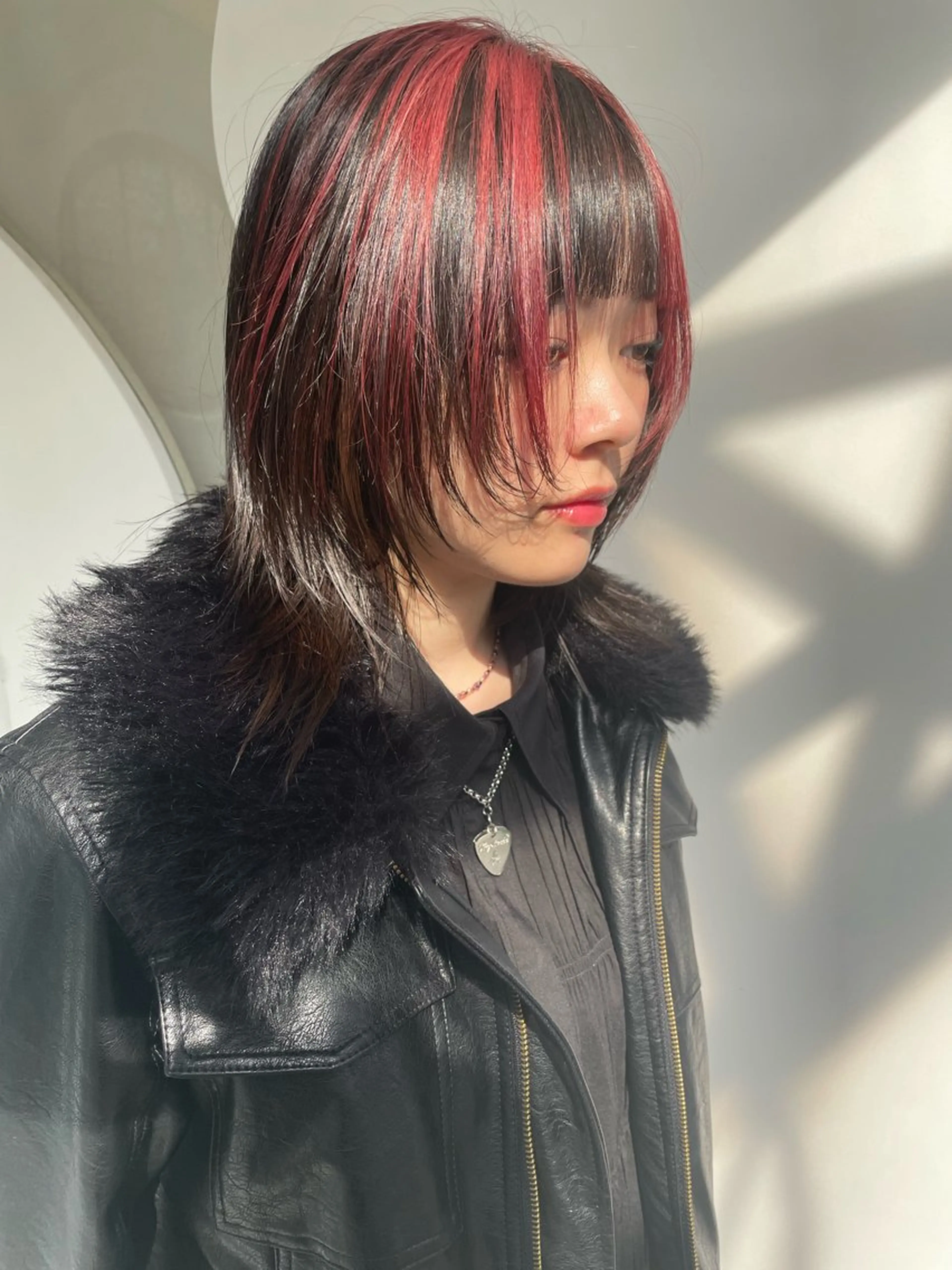 ミディアム ウルフカット 🐺高椋 海/ウルフ/レイヤーのヘアスタイル