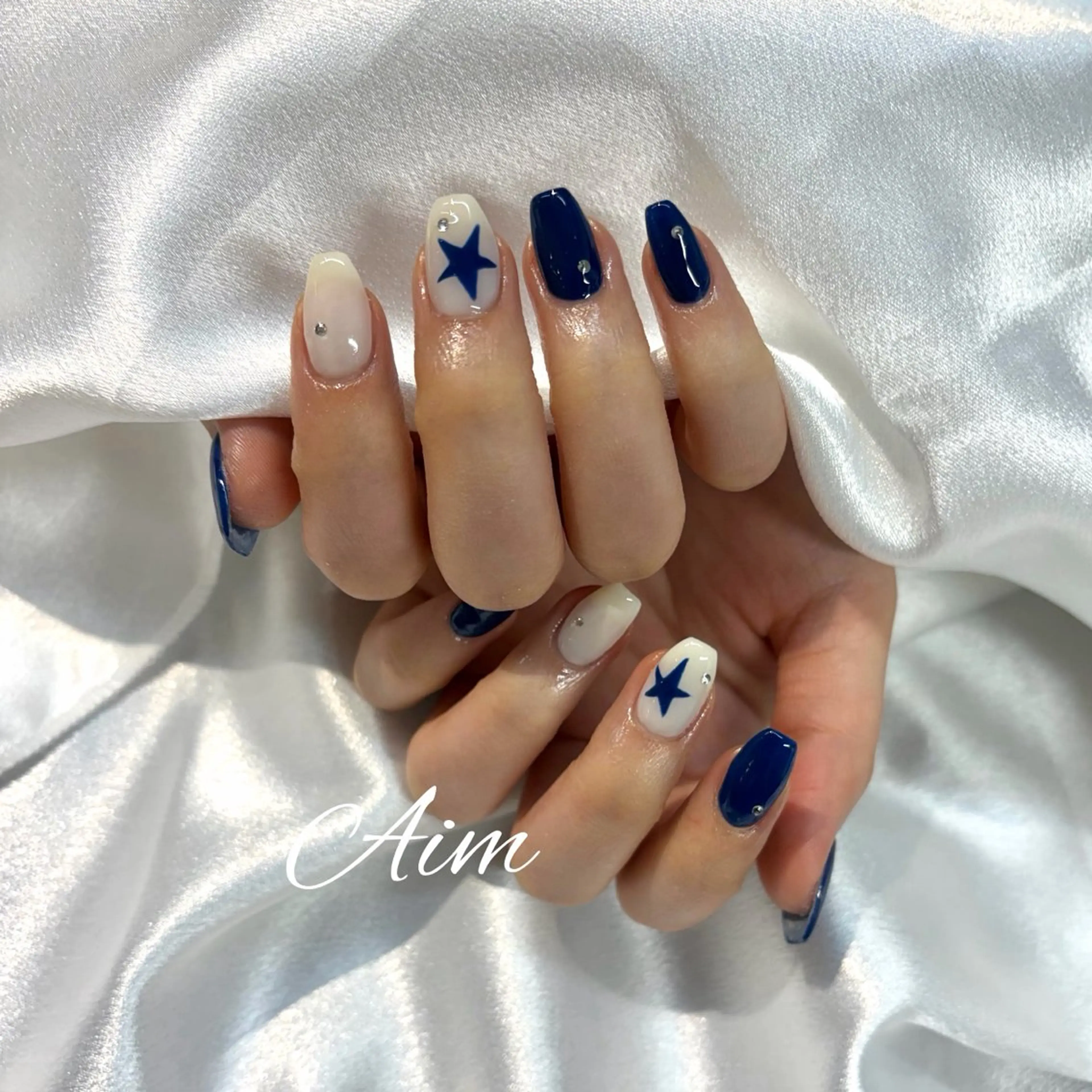 ネイル ハンドネイル Aim🌿 kanaのネイルデザイン