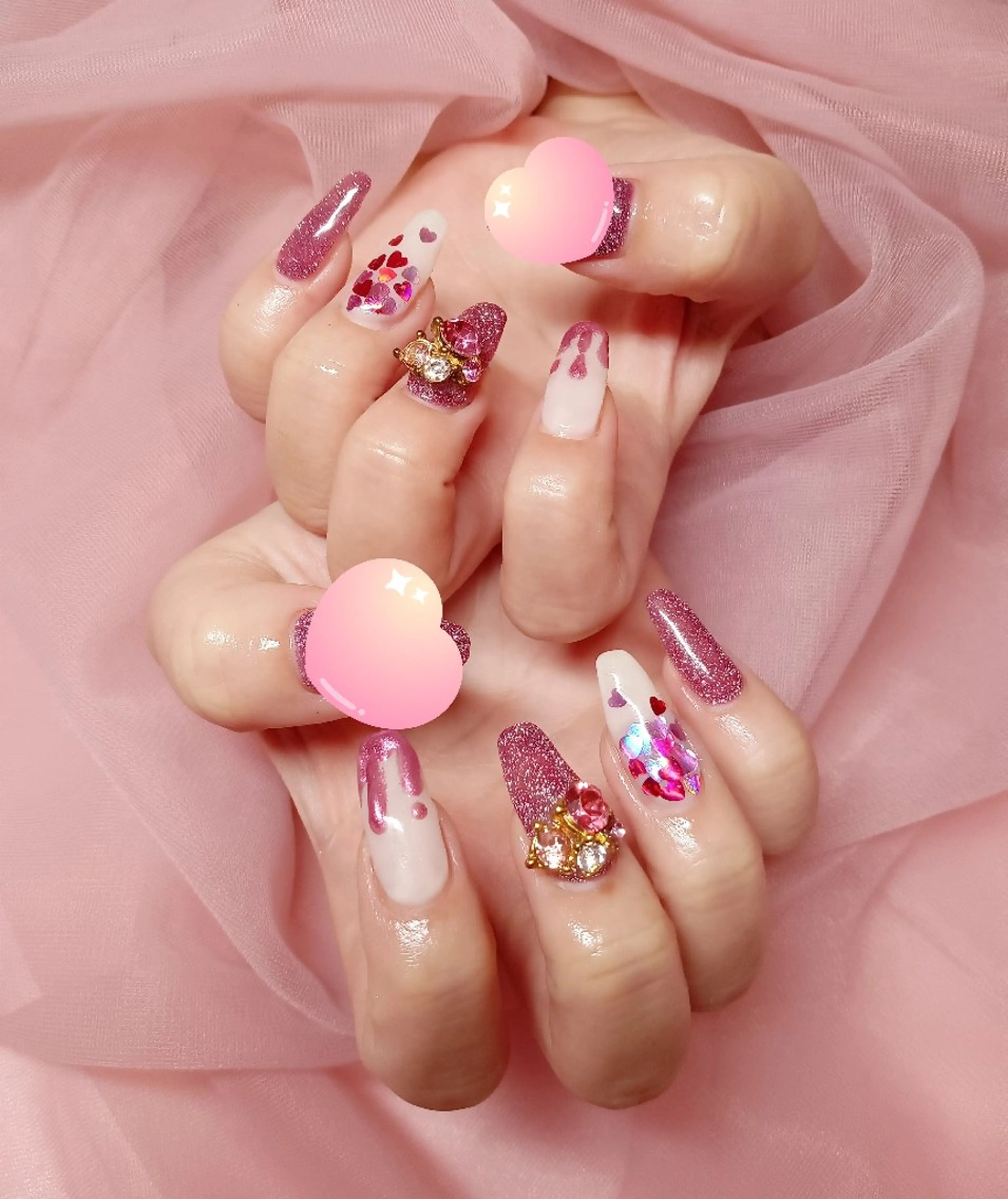ネイル 持ち込み ハンドネイル Nail Salon macherieのネイルデザイン