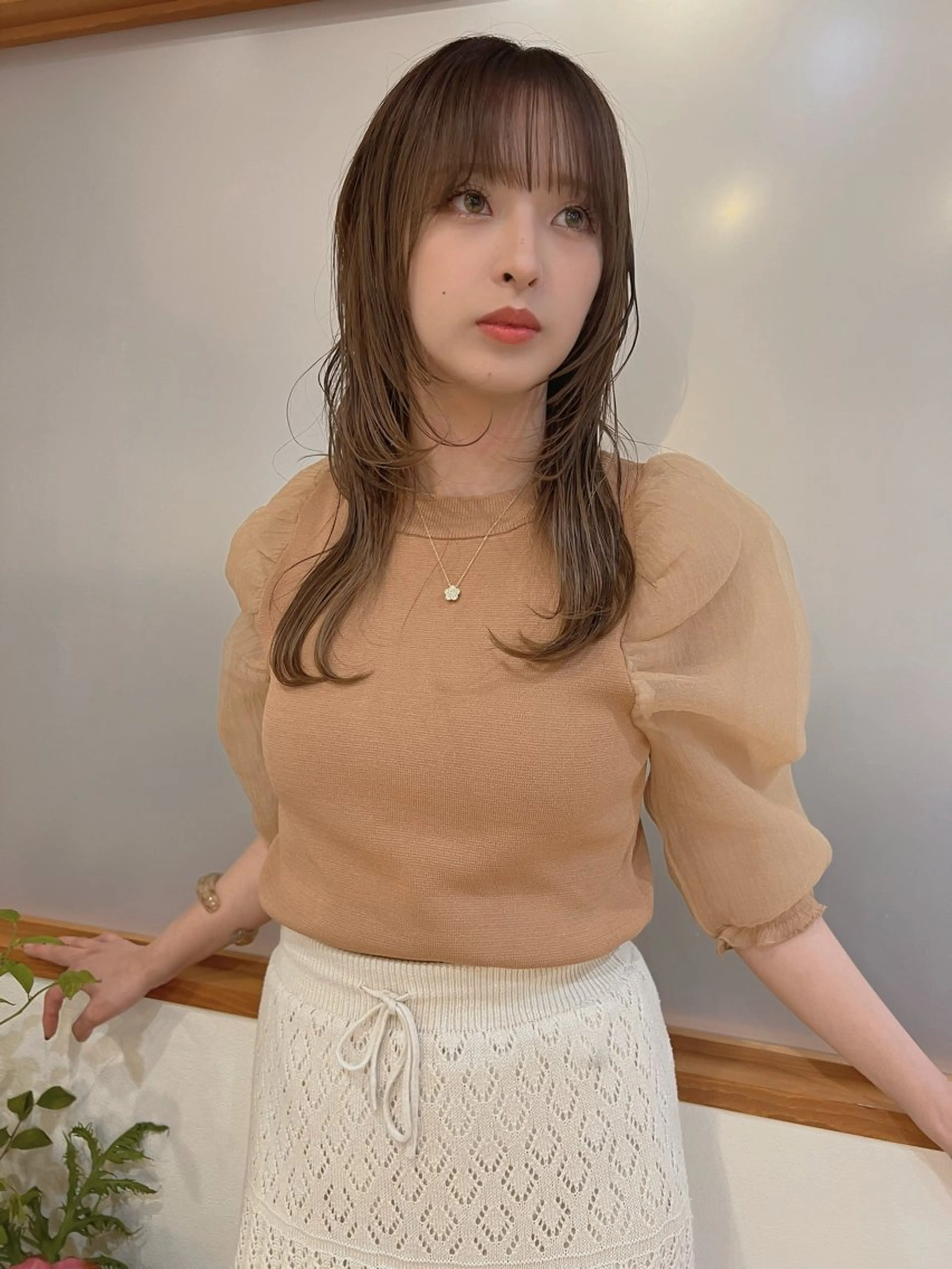 セミロング トリートメント 【⭐️レイヤーカット 髪質改善⭐️】長谷川のヘアスタイル