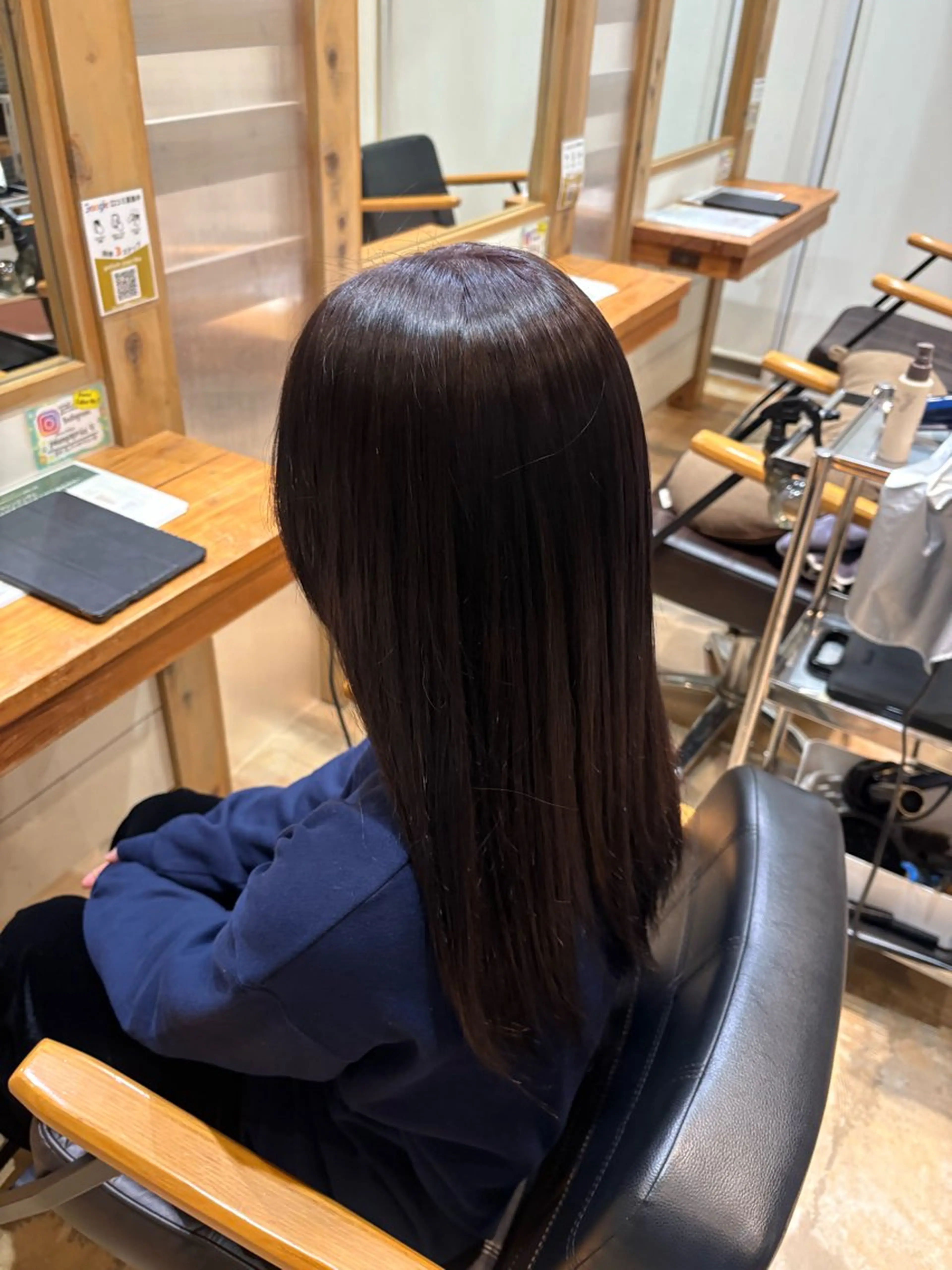 ロング 山田 芽愛のヘアスタイル