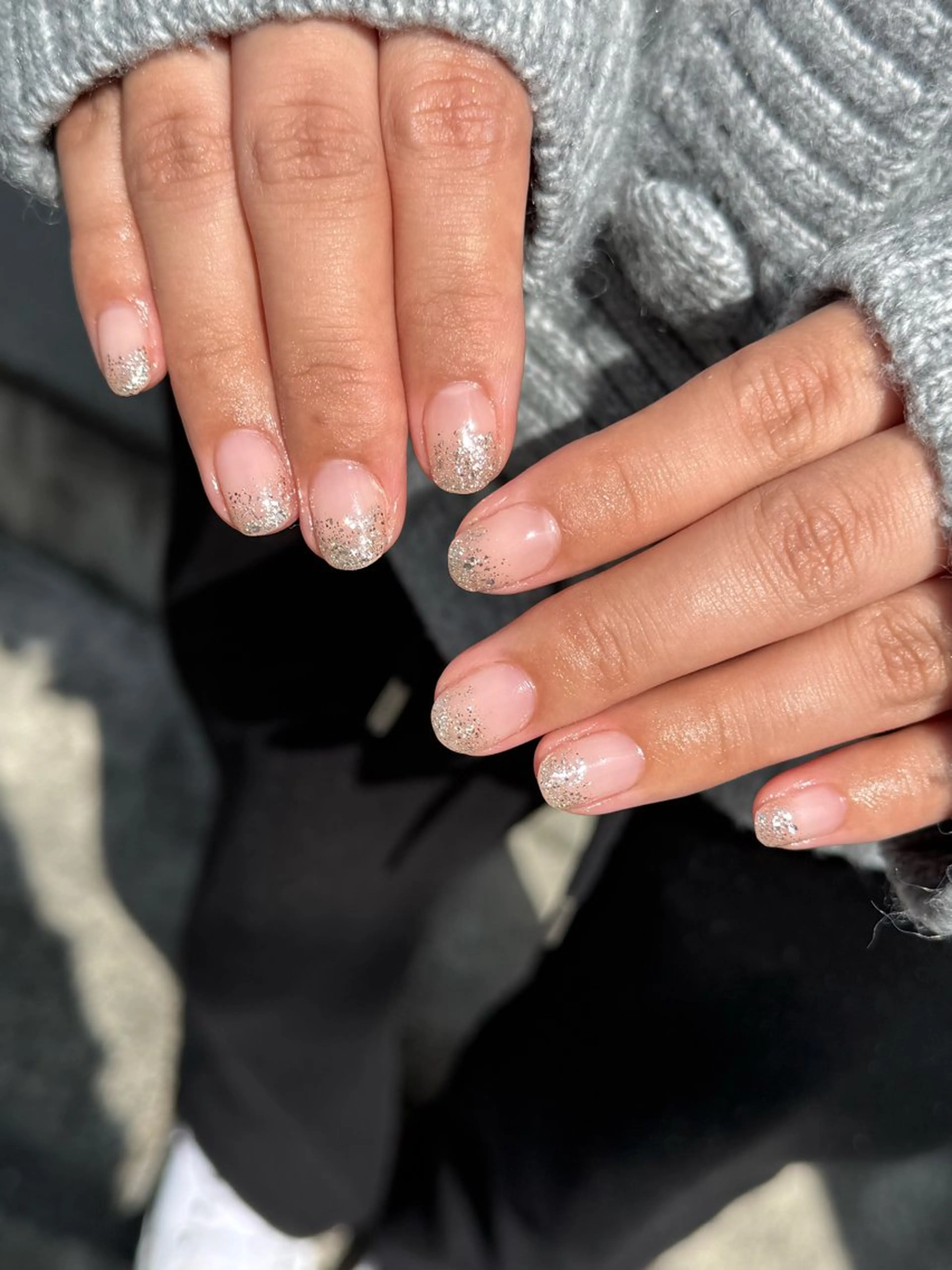 自爪育成グラデーションネイル（オフ有・無どちらもOK）ネイルオイル1本プレゼント🎁✨の写真