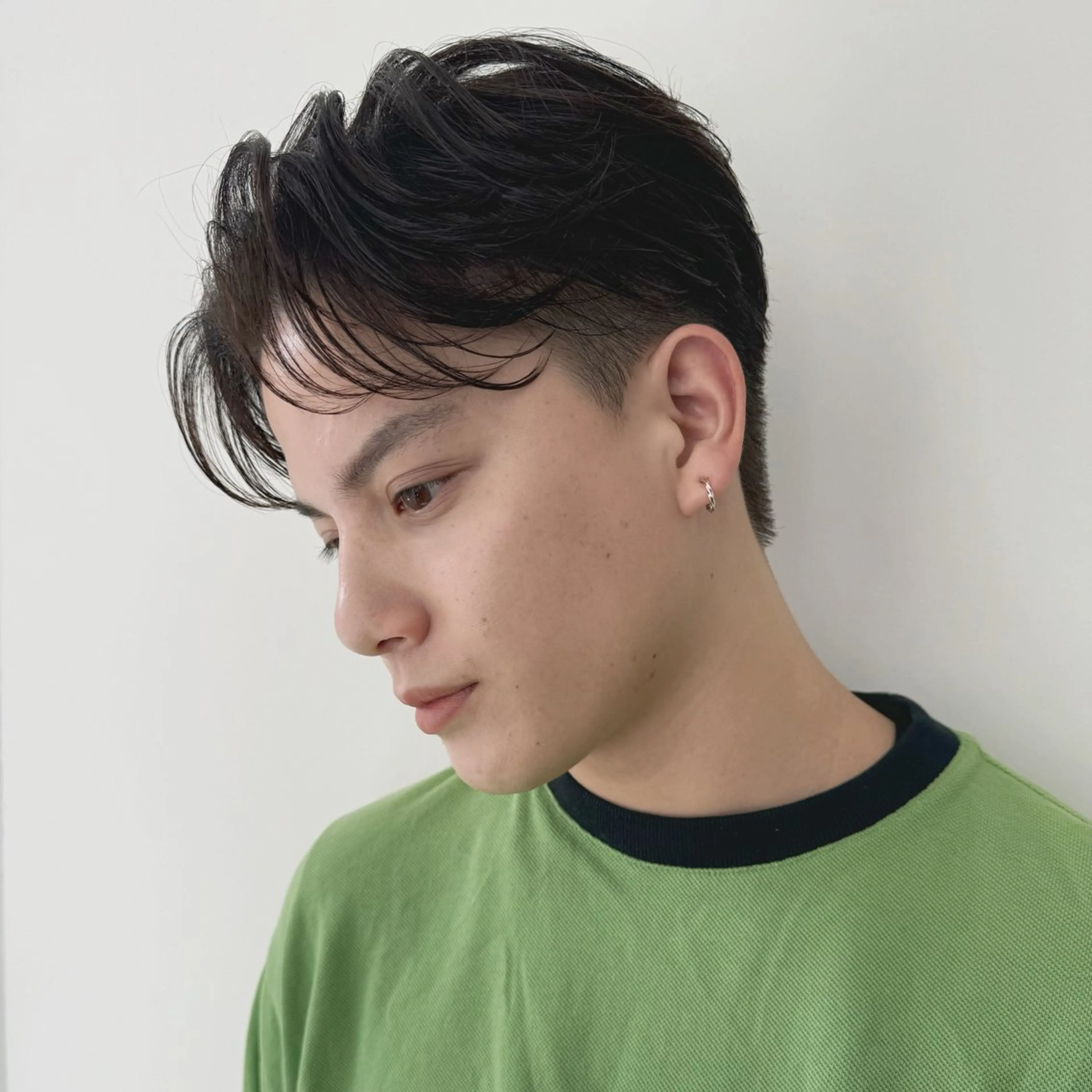 ミディアム かきあげバング ✨️ボブカット中村 真緒✨️のヘアスタイル