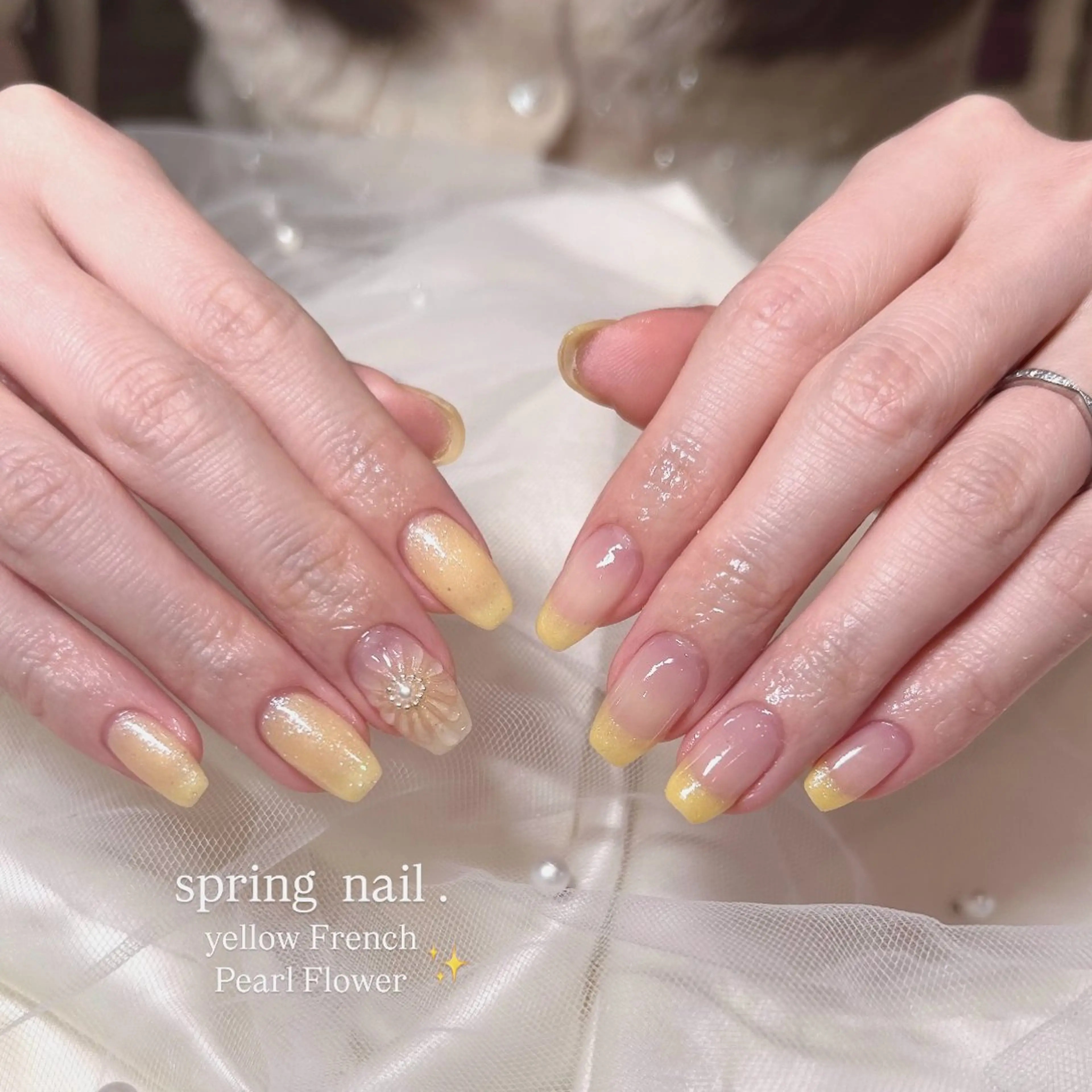 ネイル 長瀬 瑠霞のネイルデザイン