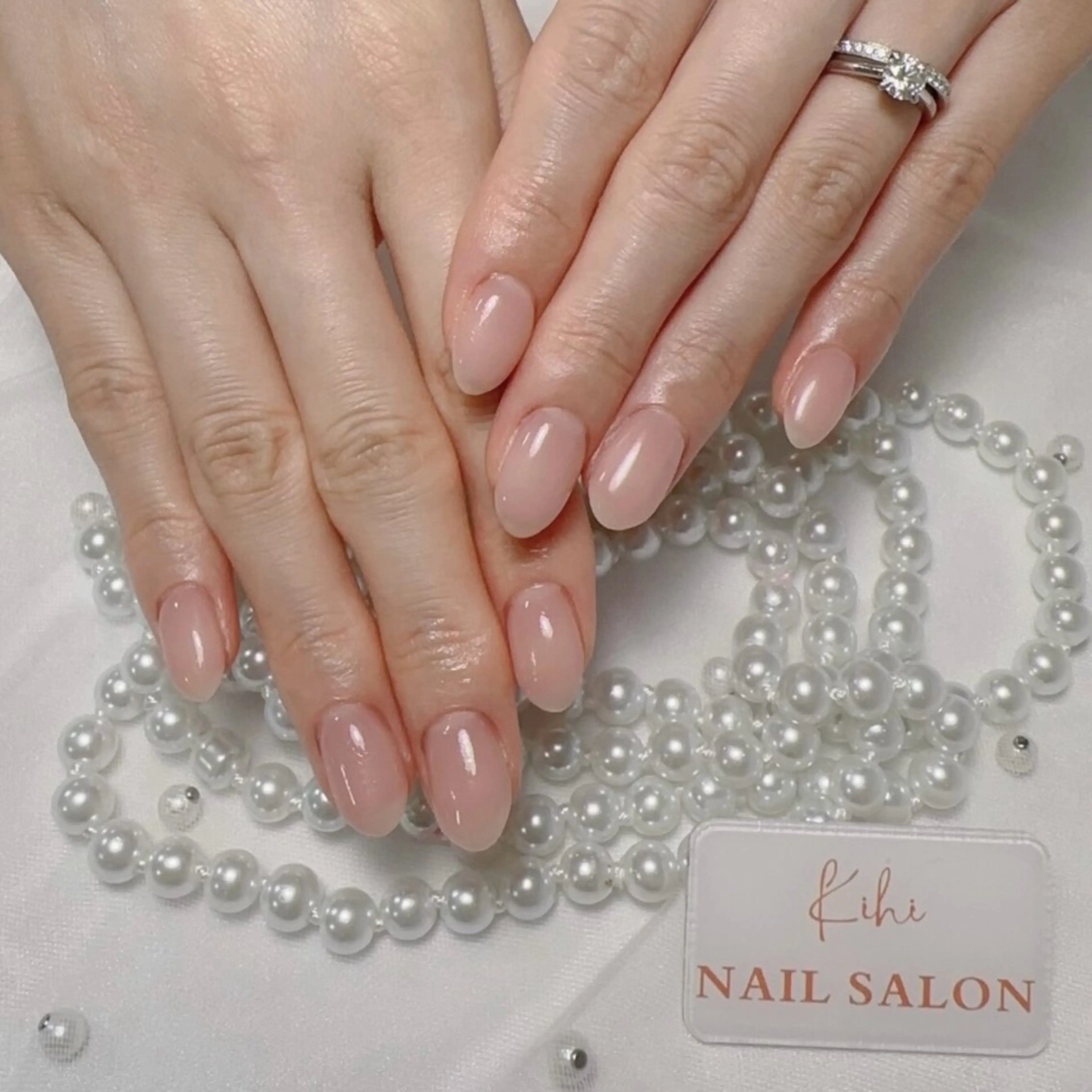 ネイル アートネイル フレンチネイル ジェルネイル グラデーション 韓国ネイル ハンドネイル ハンドケア さくら💮💮 【オフ無料】のネイルデザイン