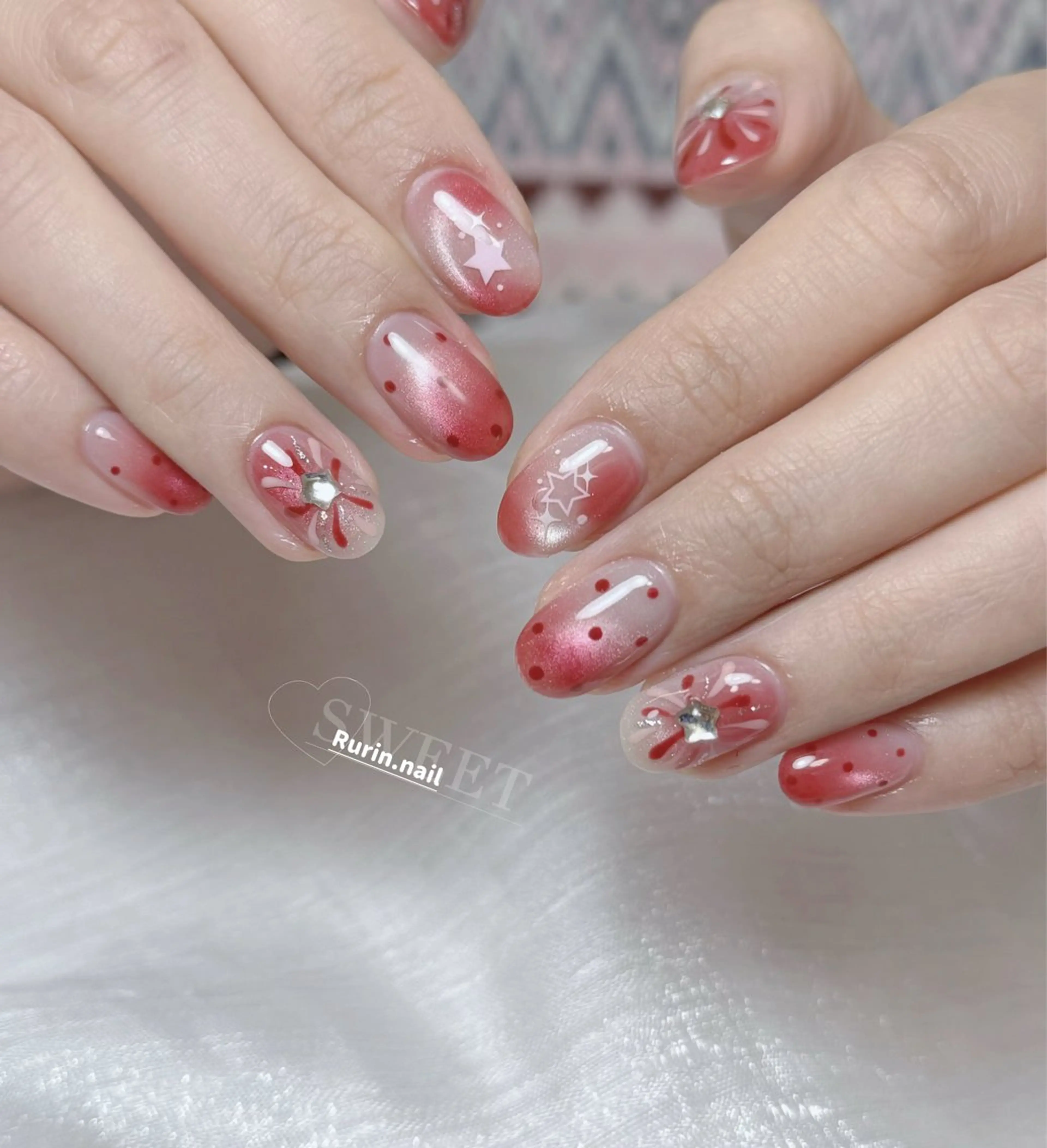 ネイル ハンドネイル ルリン サロン💅のネイルデザイン
