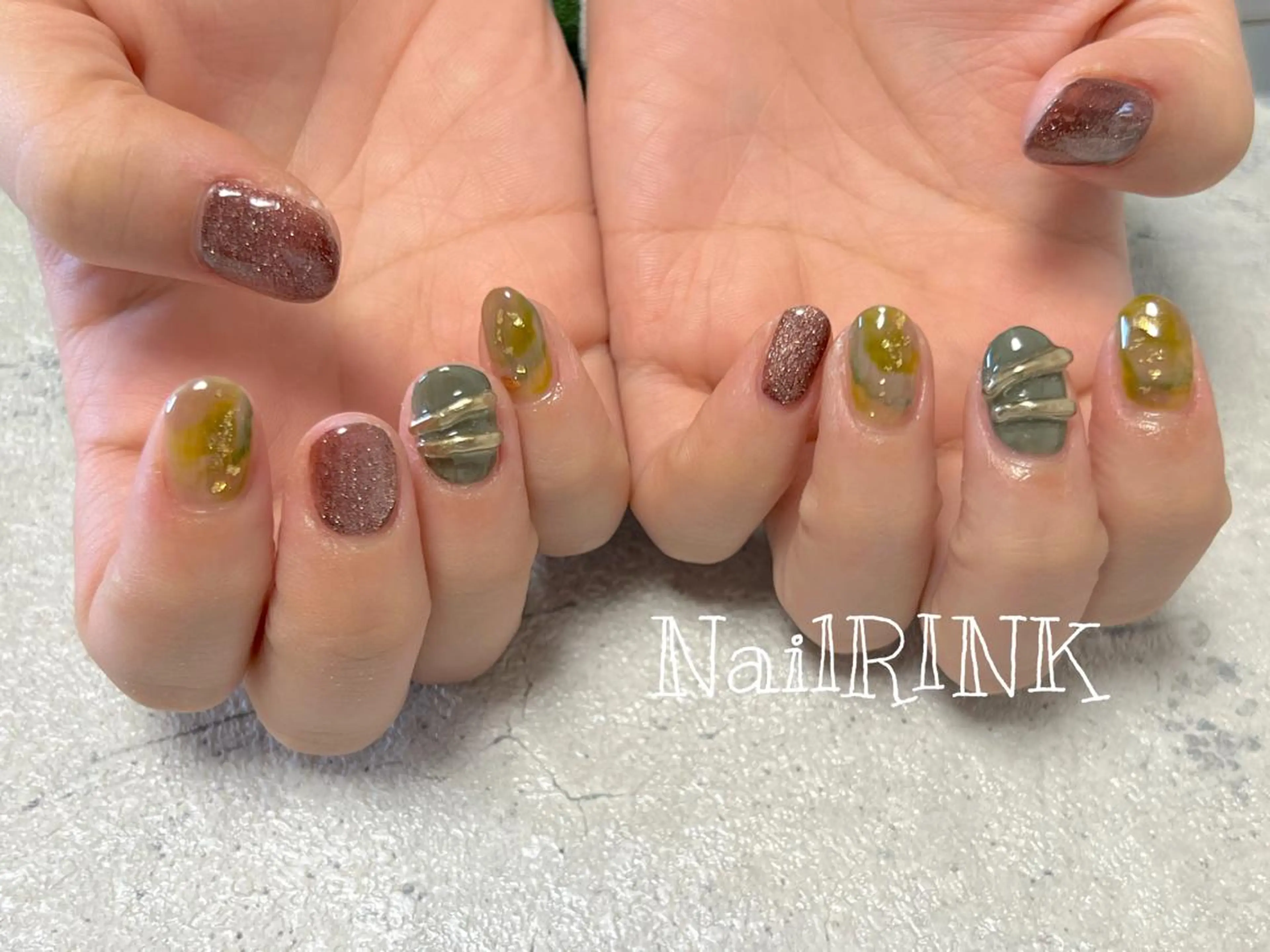ショート Nail RINK (ネイルリンク)のネイルデザイン