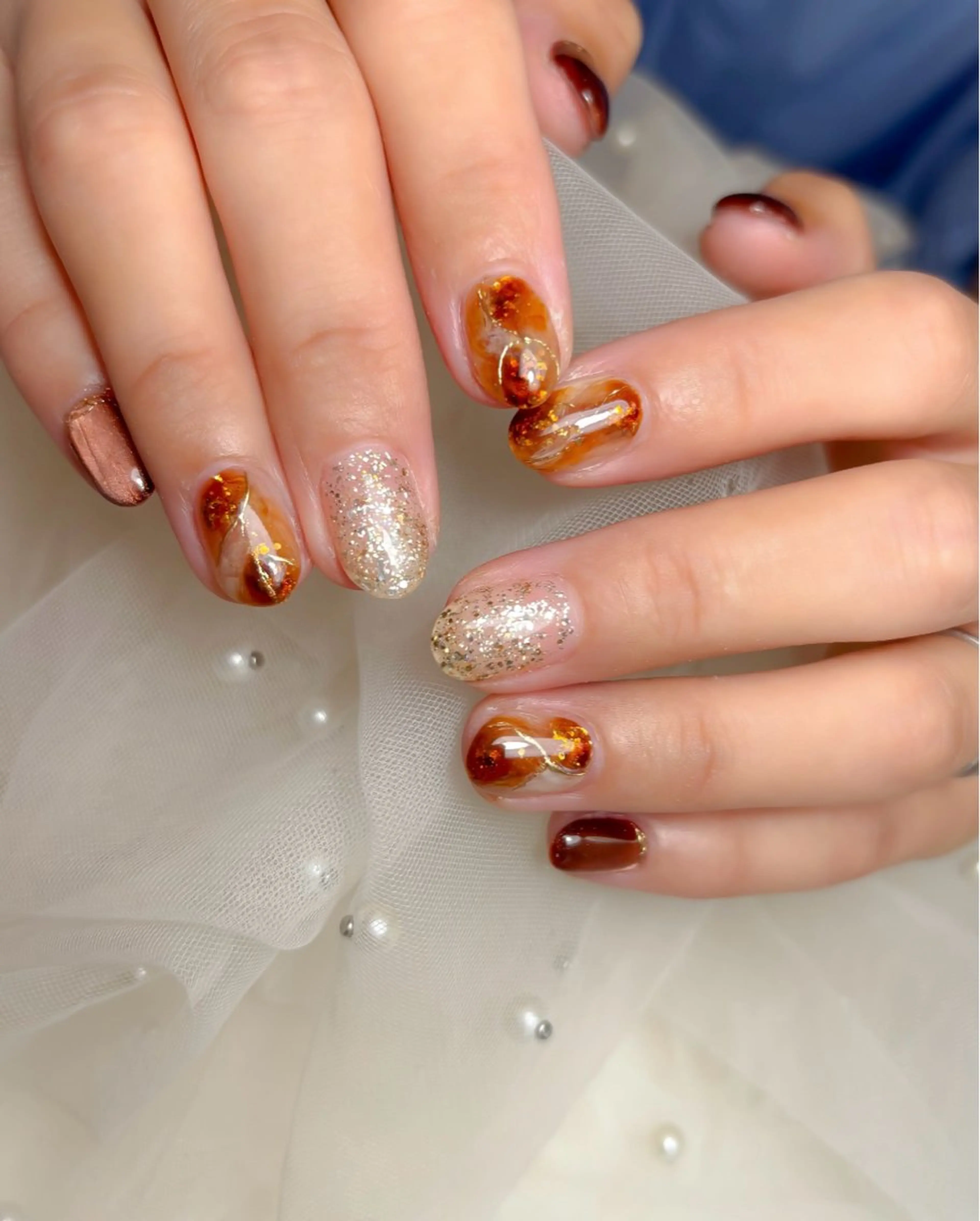 ネイル 黒瀬 奈津季のネイルデザイン