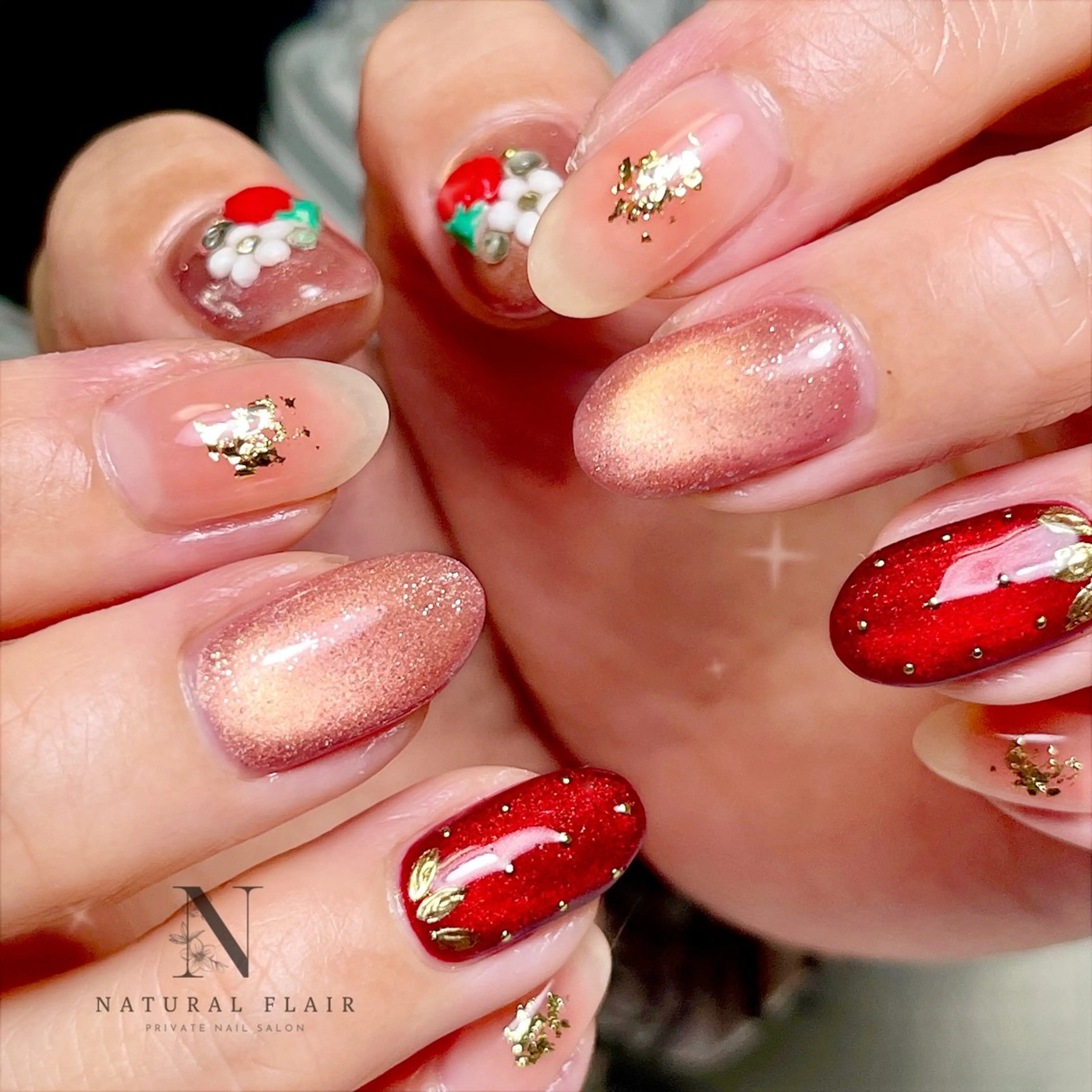 ネイル ハンドネイル natural flairのネイルデザイン