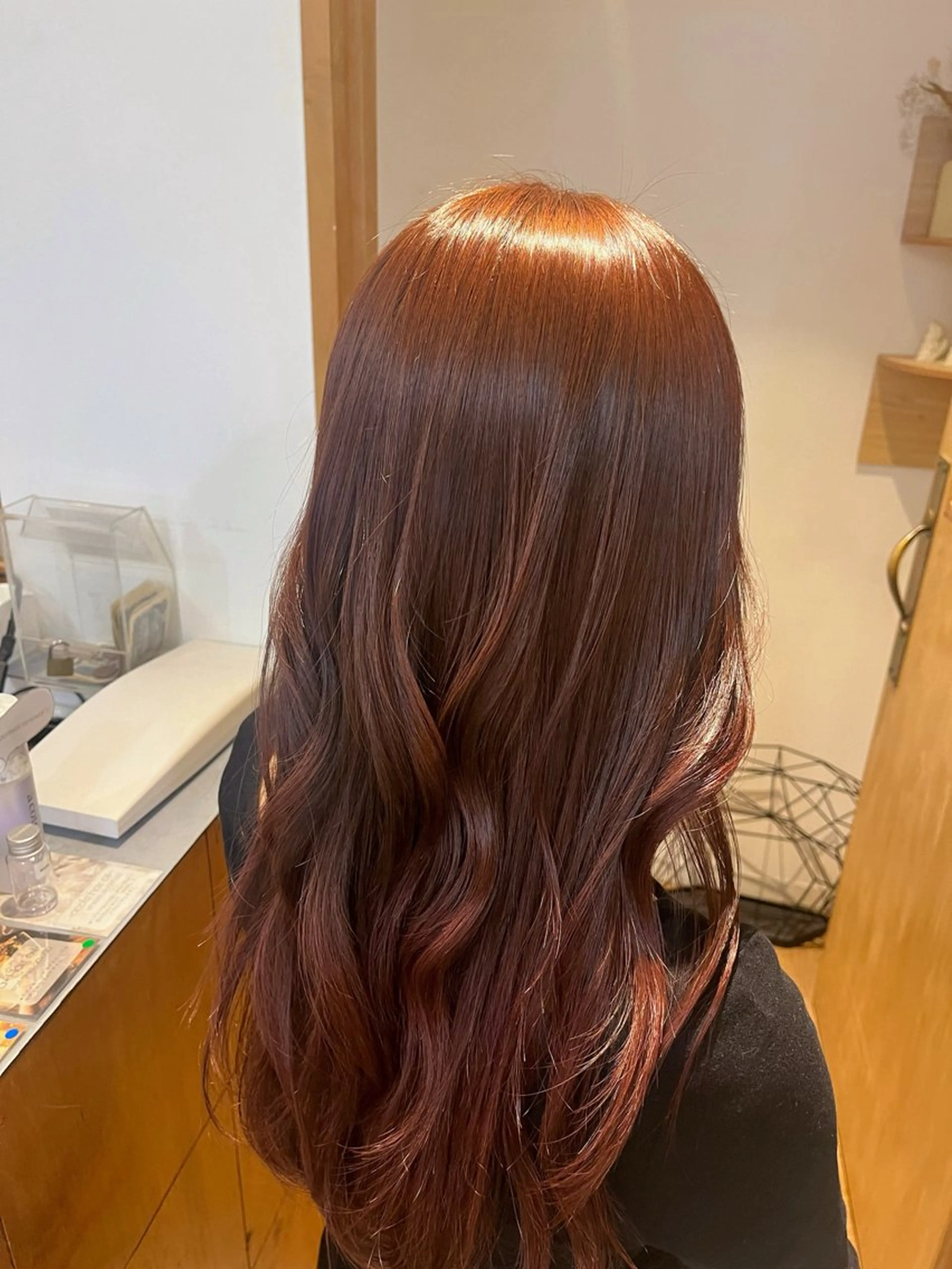 ロング カット ヘアカラー 奥山 沙季(大井町)のヘアスタイル