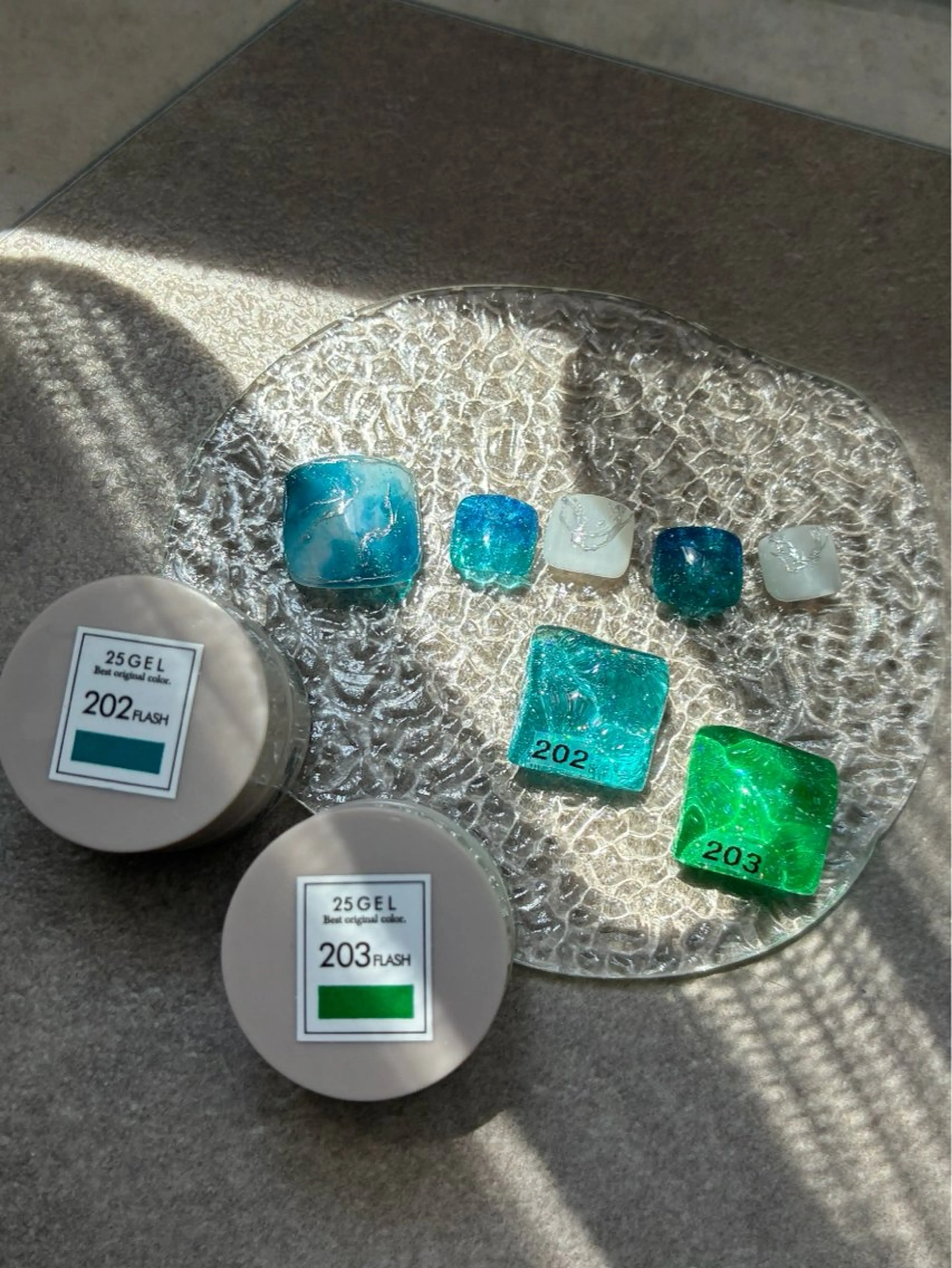 ネイル フットネイル glaNje aoiのネイルデザイン