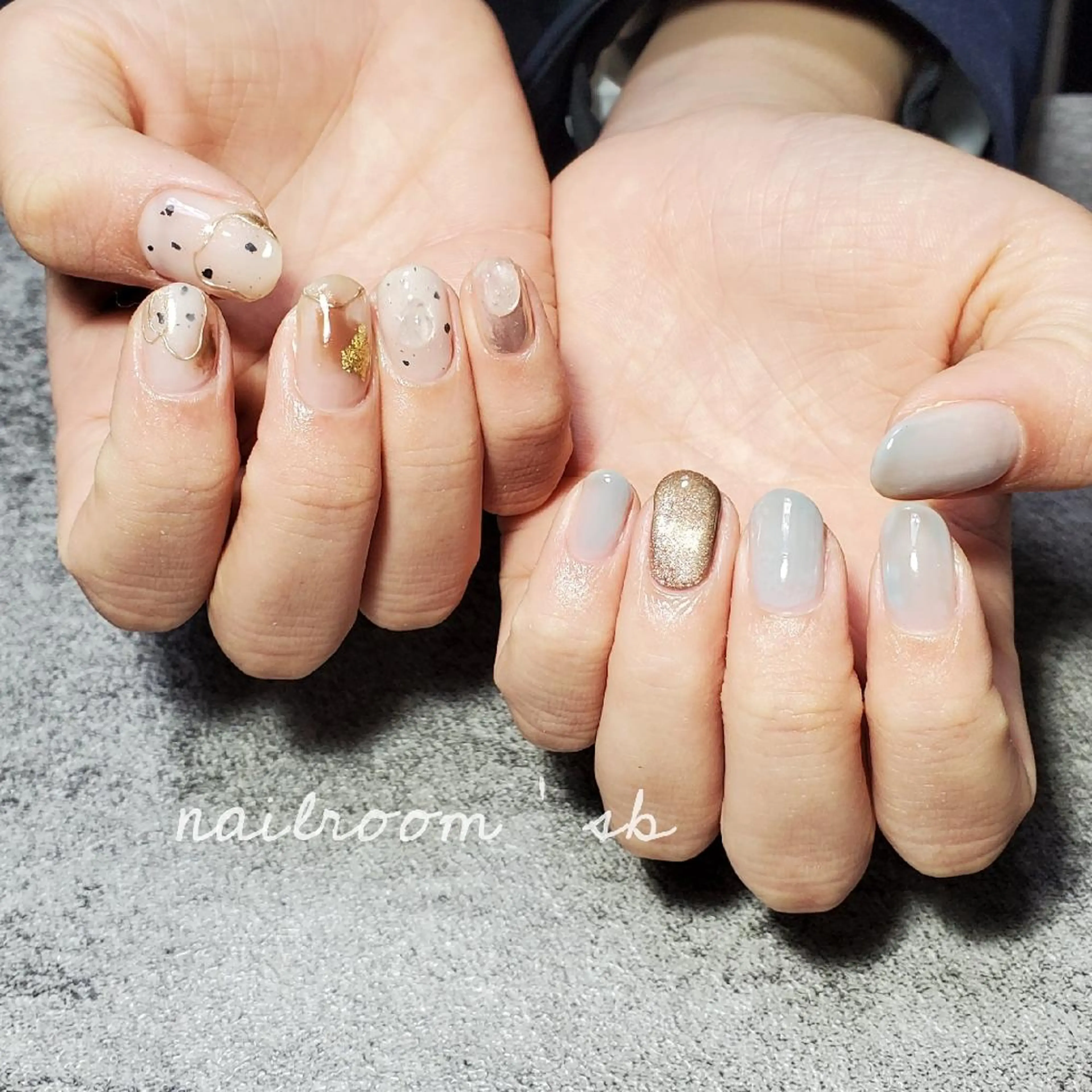 ネイル ハンドネイル nailroom‪ sb‪‪𓈒𓂂𓏸のネイルデザイン