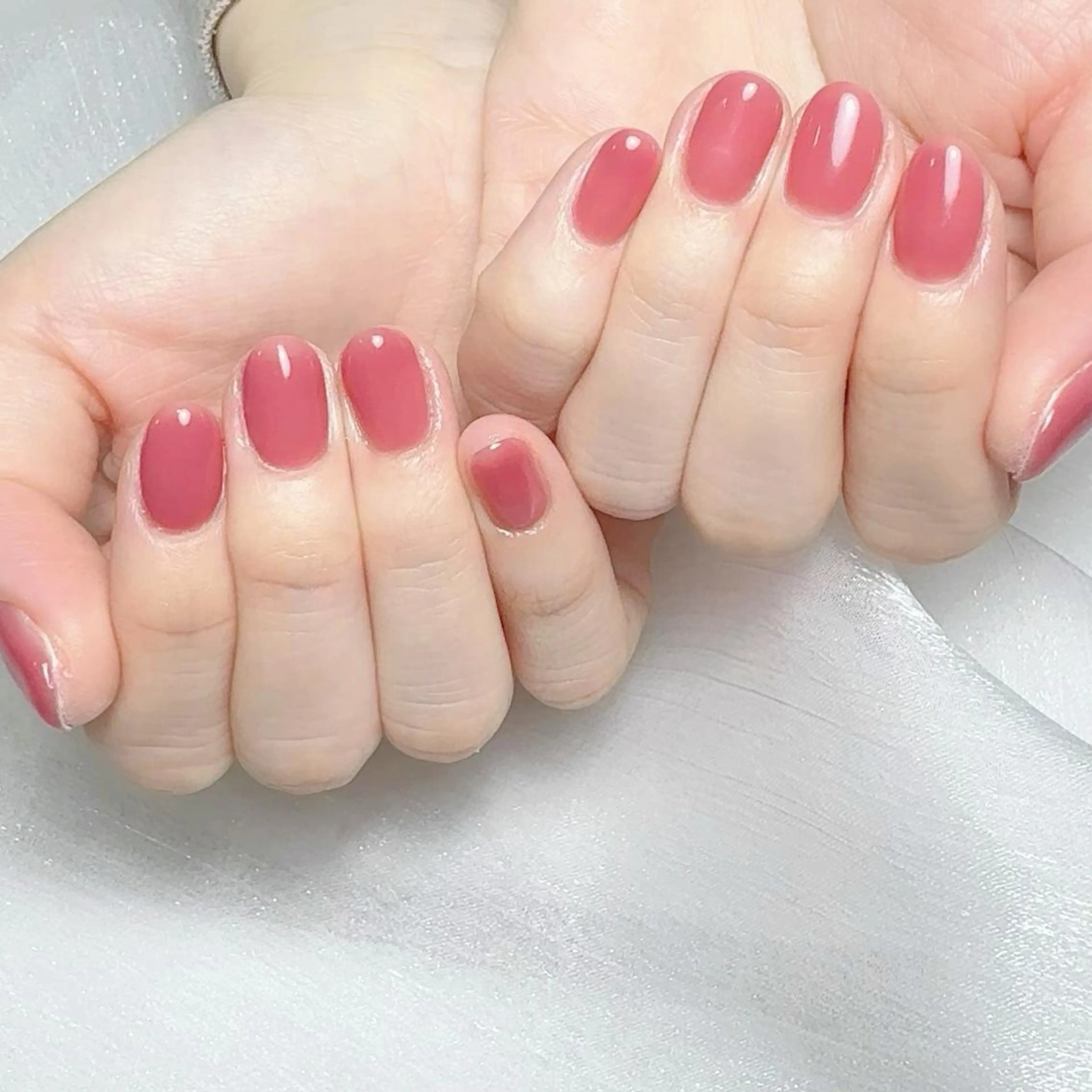 メンズ ネイル ワンカラーネイル ハンドネイル NAILサロン 木にいるのネイルデザイン