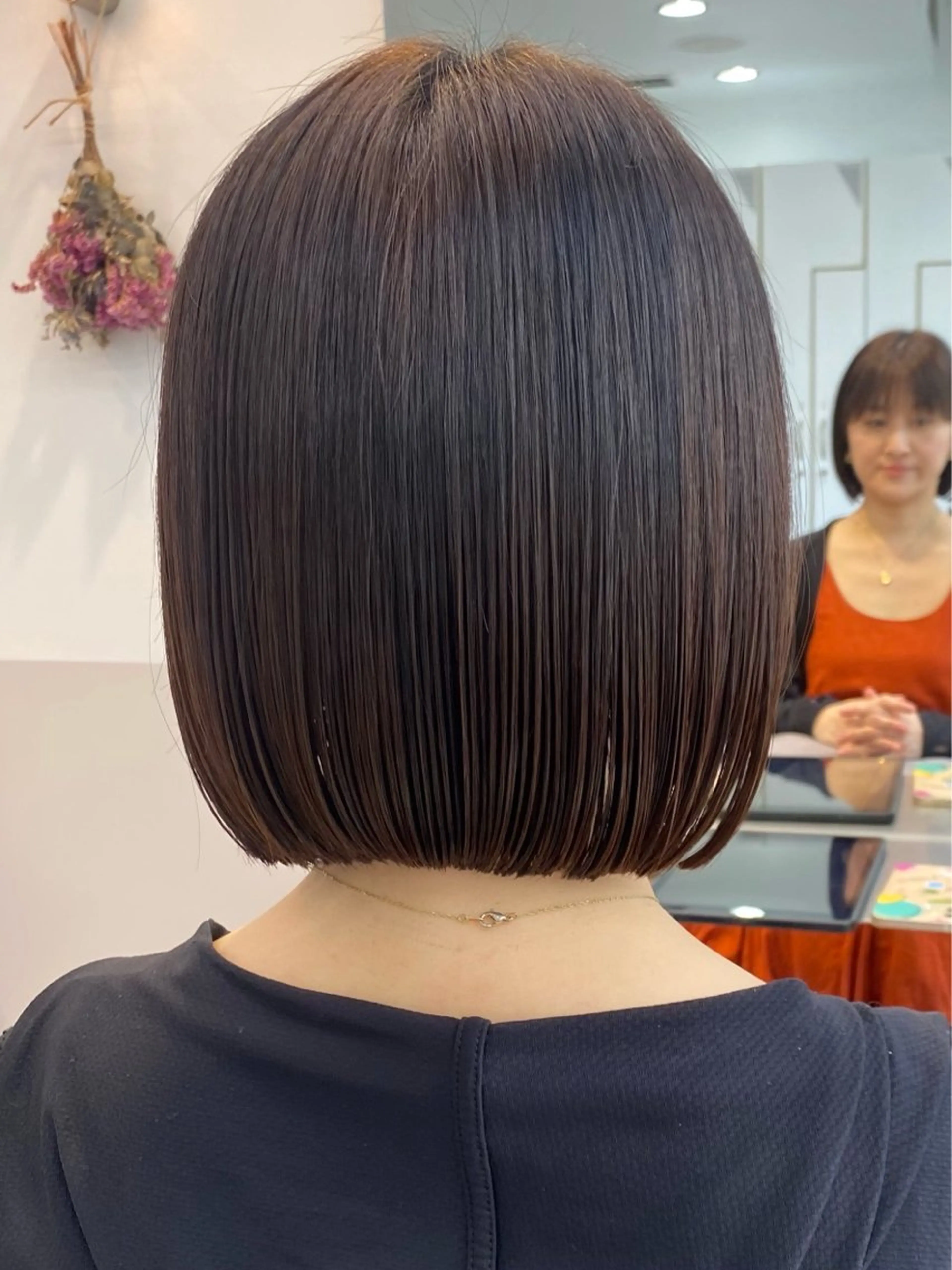 ミディアム 🤍ショートボブ 🤍NANAMI🤍のヘアスタイル