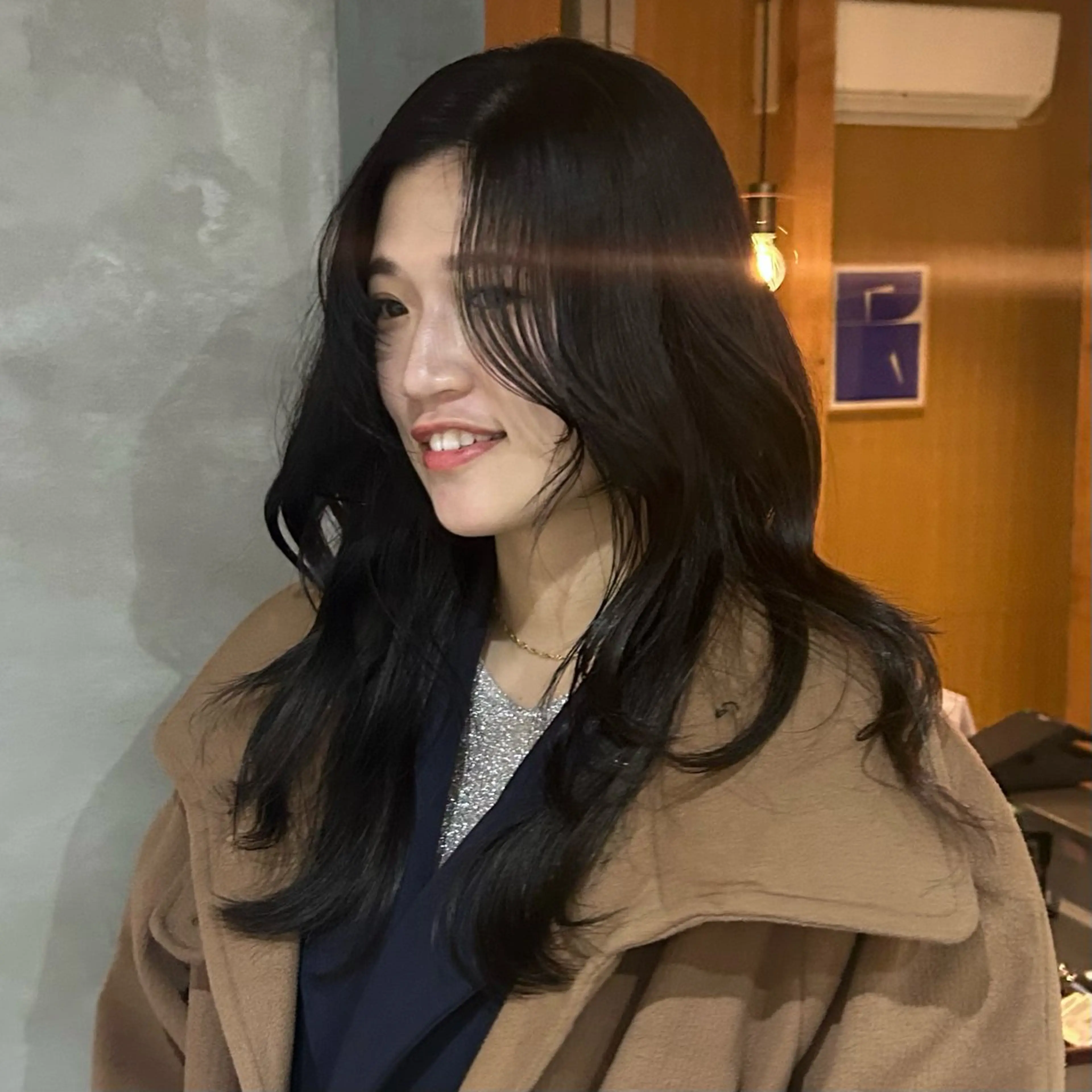 ロング カラー MUKU リカのヘアスタイル