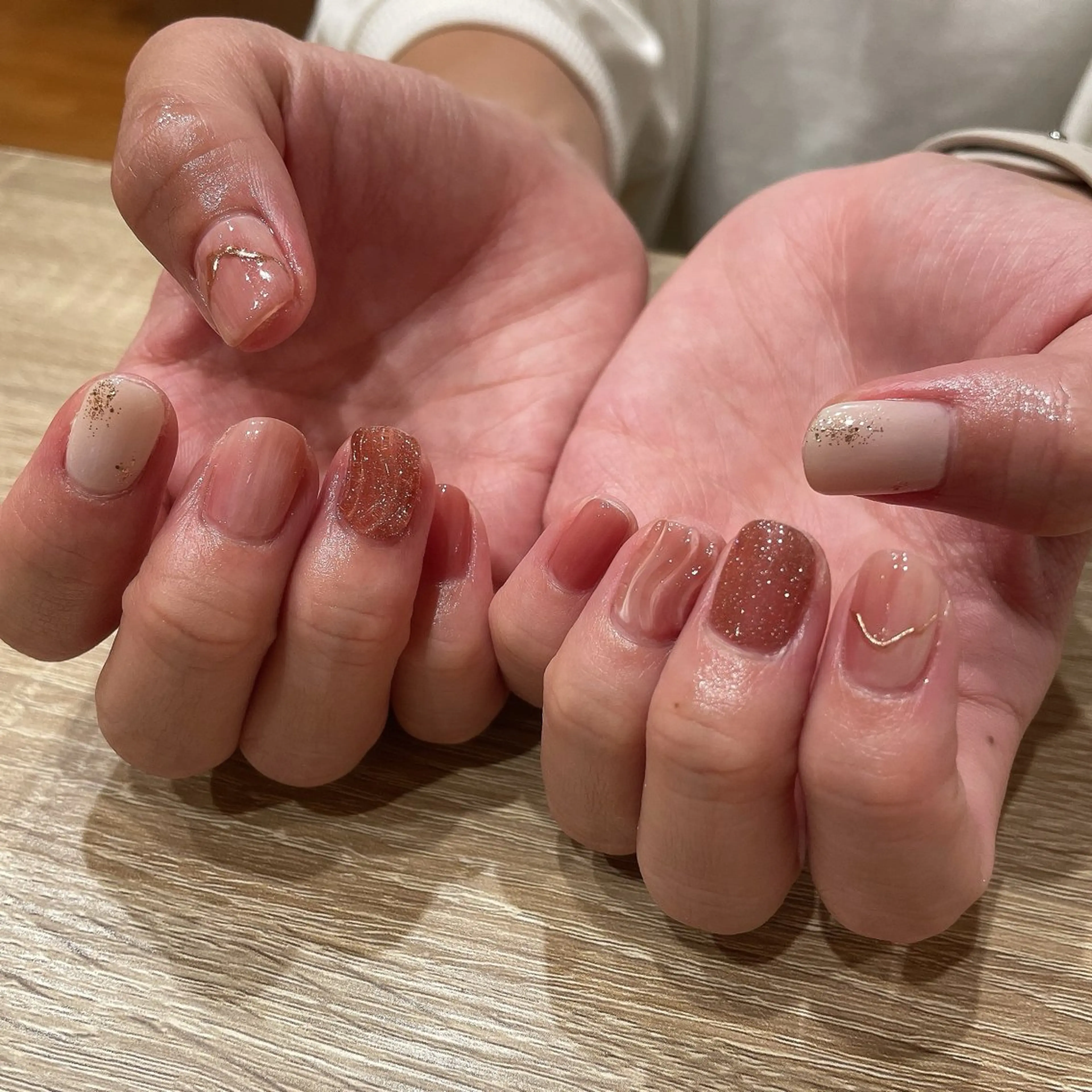 ネイル アートネイル ハンドネイル liberté🫧 新小岩のネイルデザイン