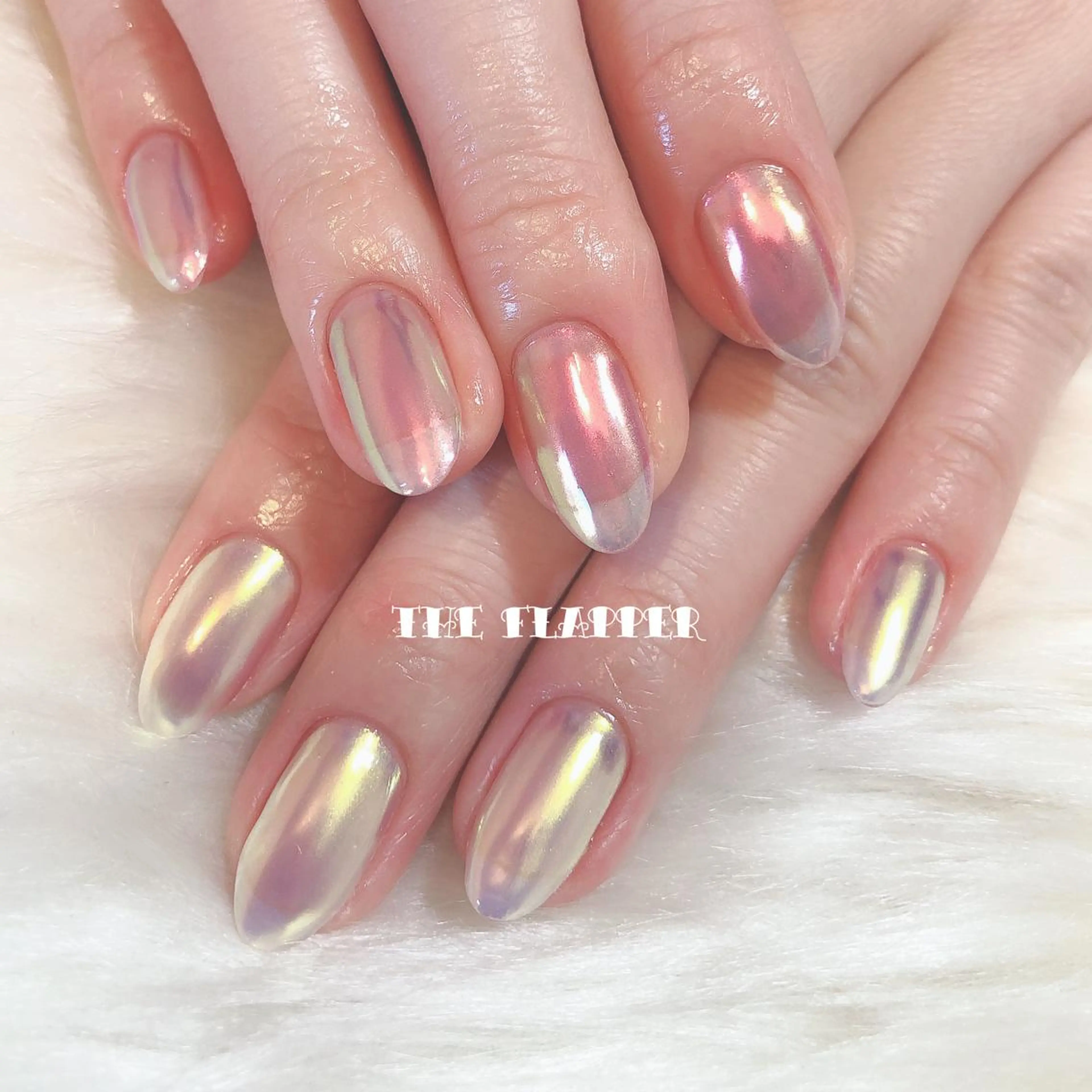 ネイル オーロラネイル NailStudio THE FLAPPER所属・THE FLAPPERのネイルデザイン