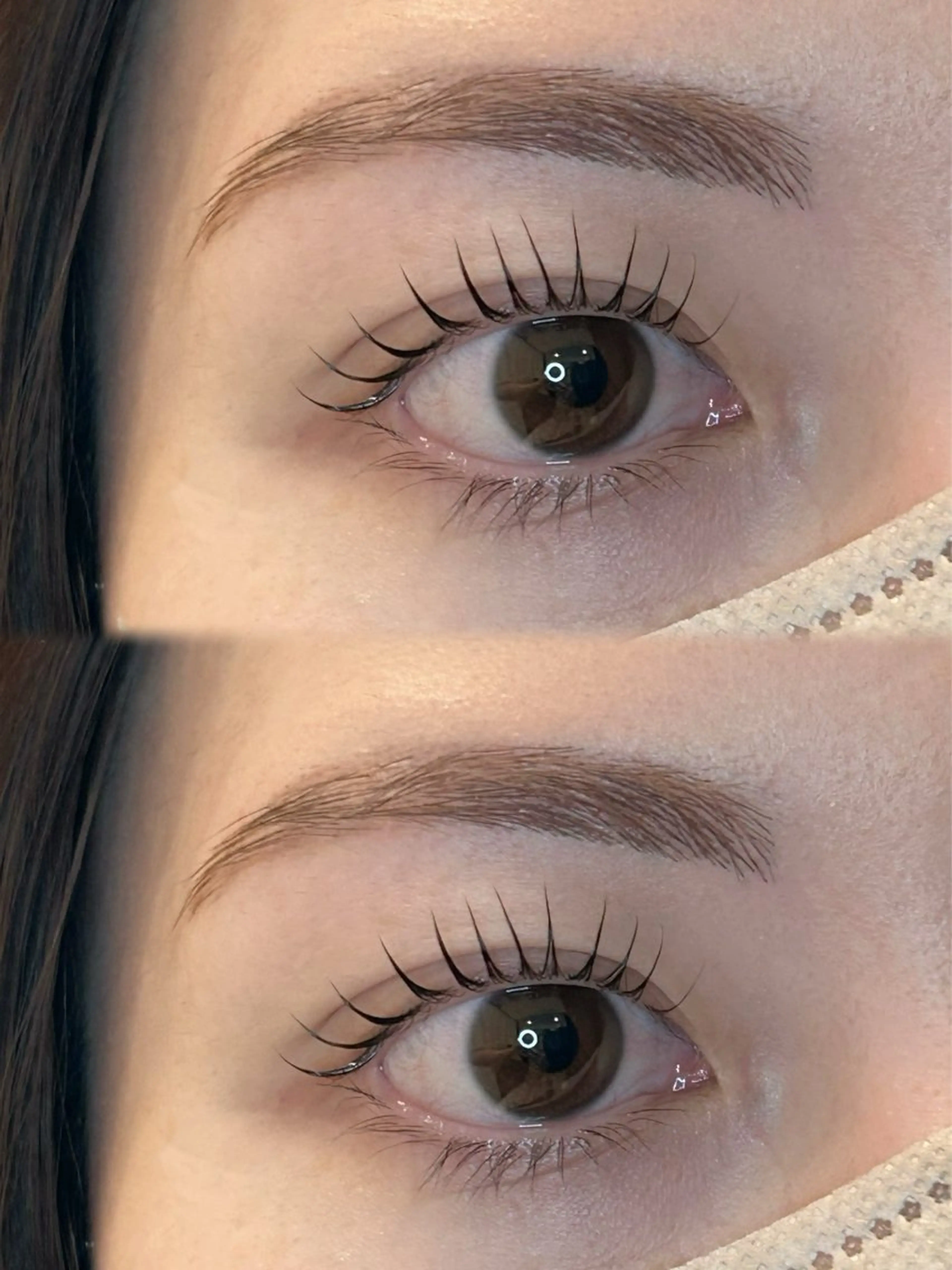 マツエク・マツパ パリジェンヌラッシュリフト マツパ AKARI アイブロウ/まつぱのマツエク・マツパデザイン