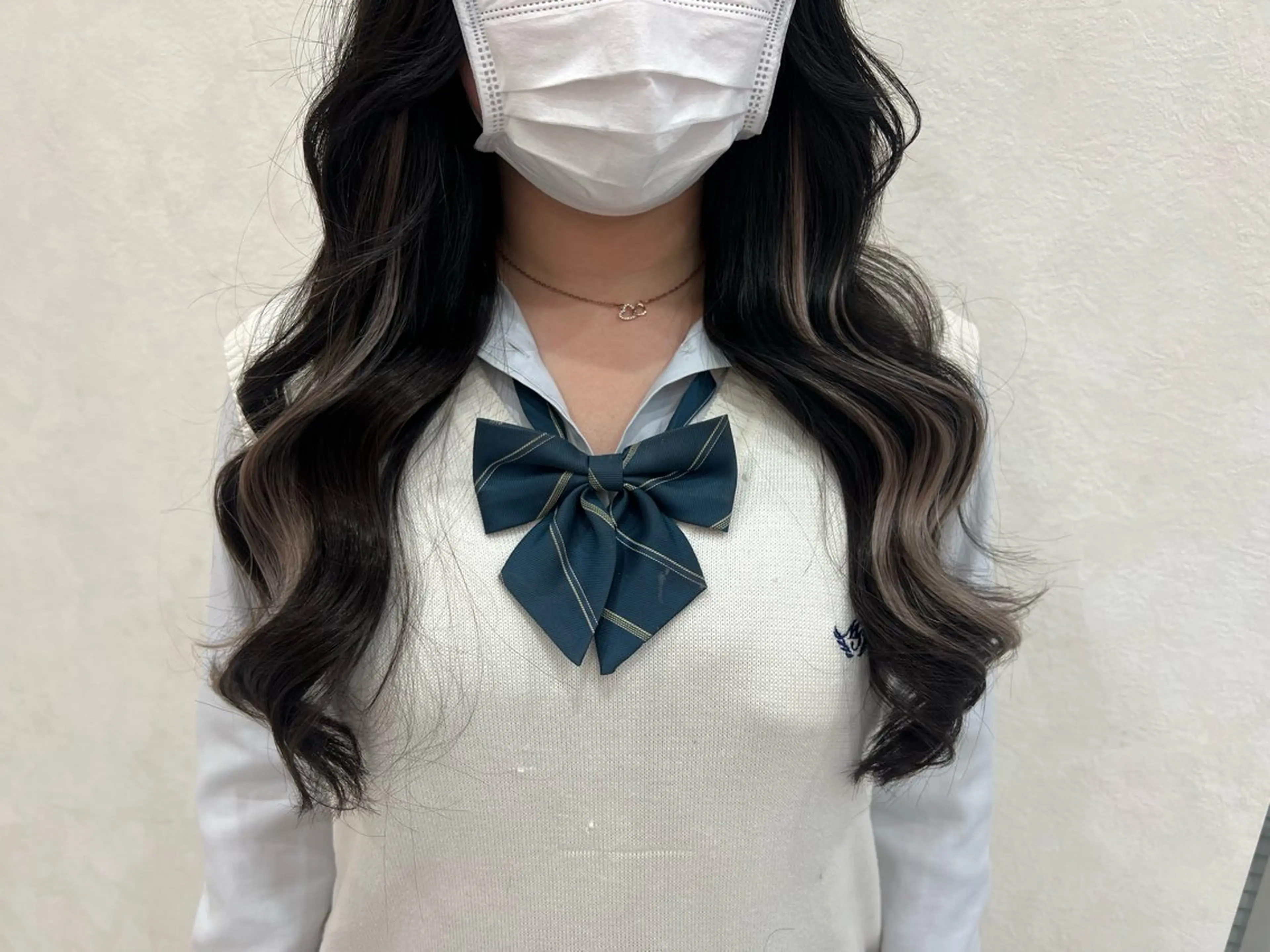 ロング エクステ エクステ 韓国風🫧艶カラー 💟ran💟のヘアスタイル