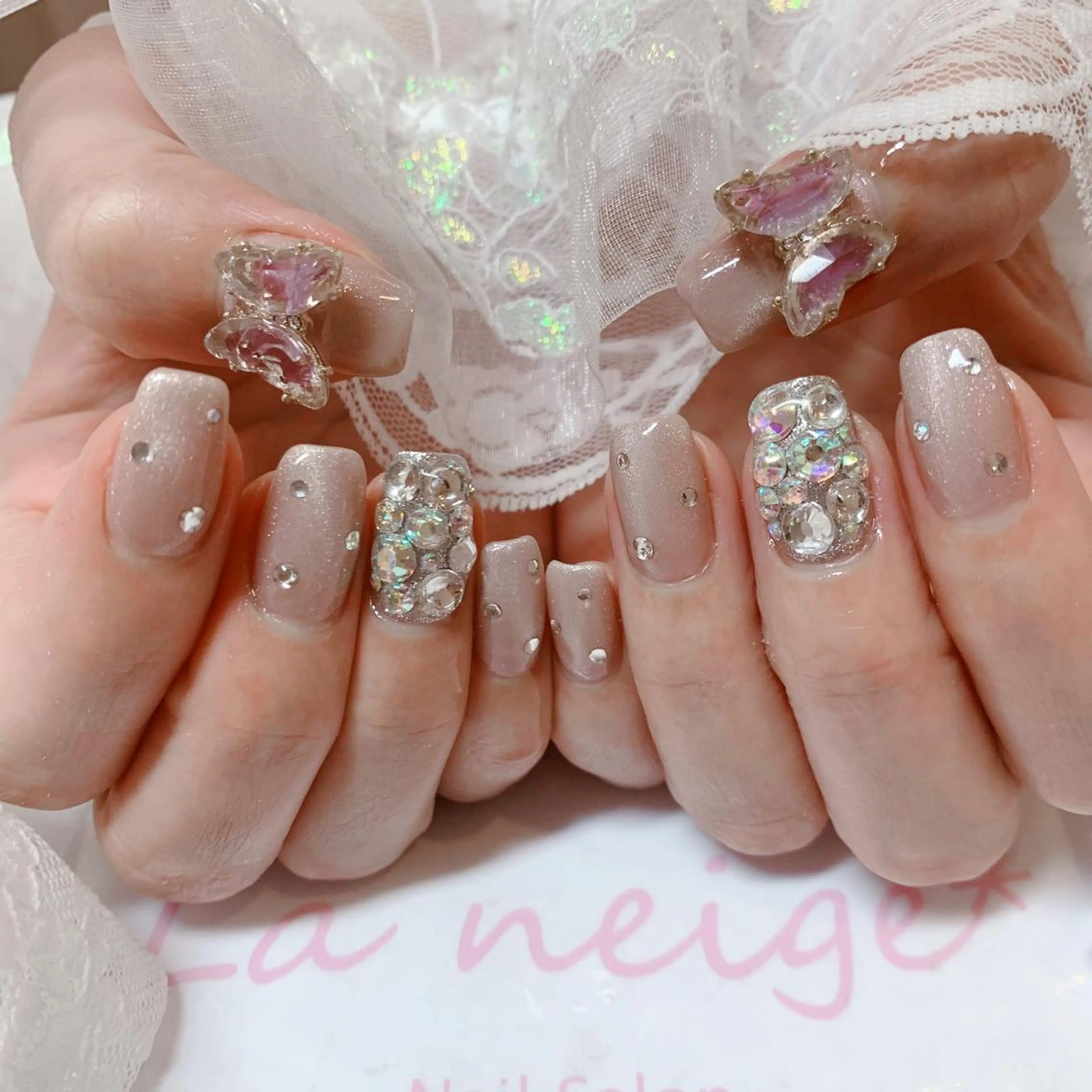 ネイル ハンドネイル La neige* yuki 🐩🌙のネイルデザイン