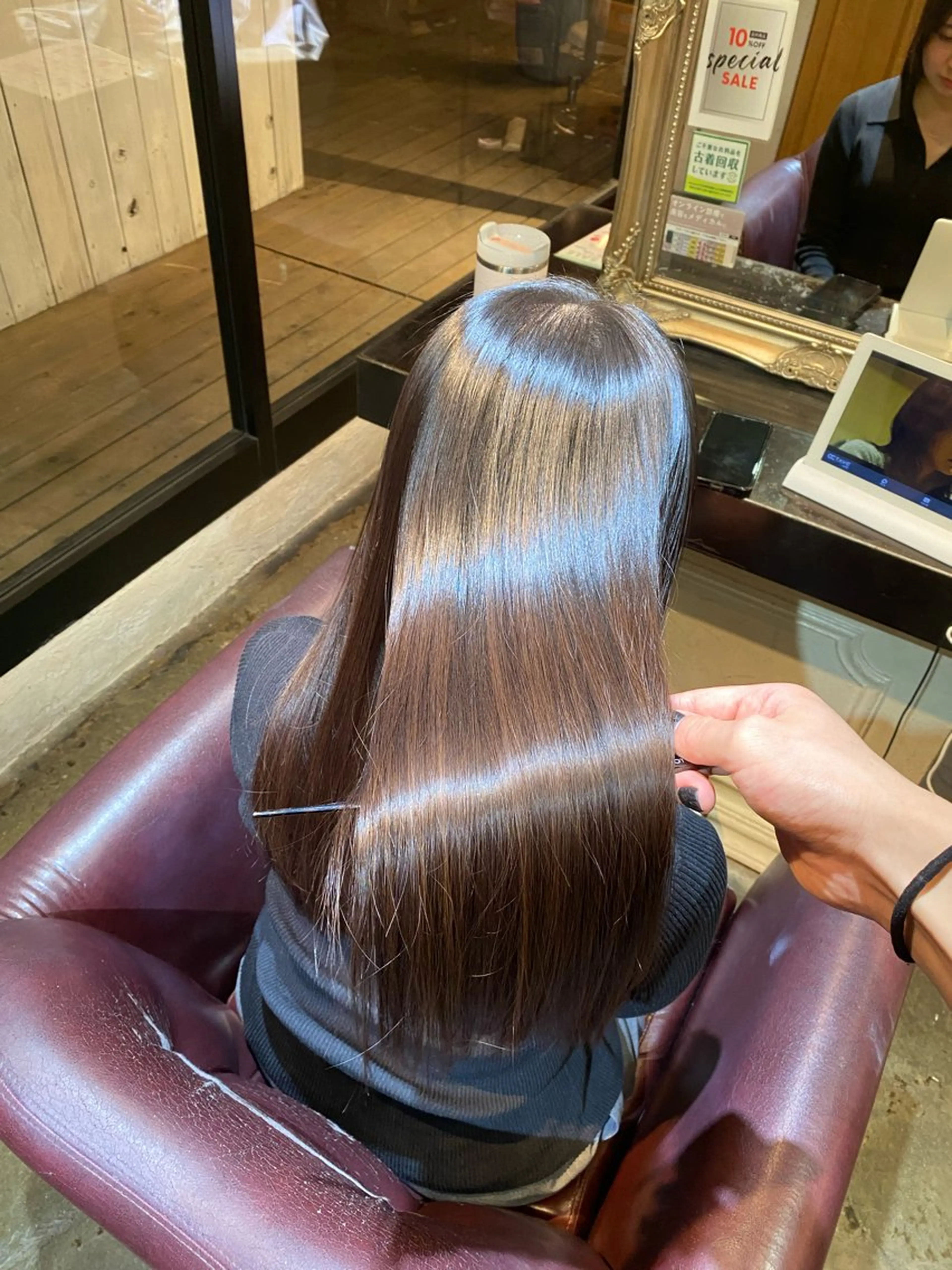 ロング 髪質改善&縮毛矯正 カット/soyaのヘアスタイル