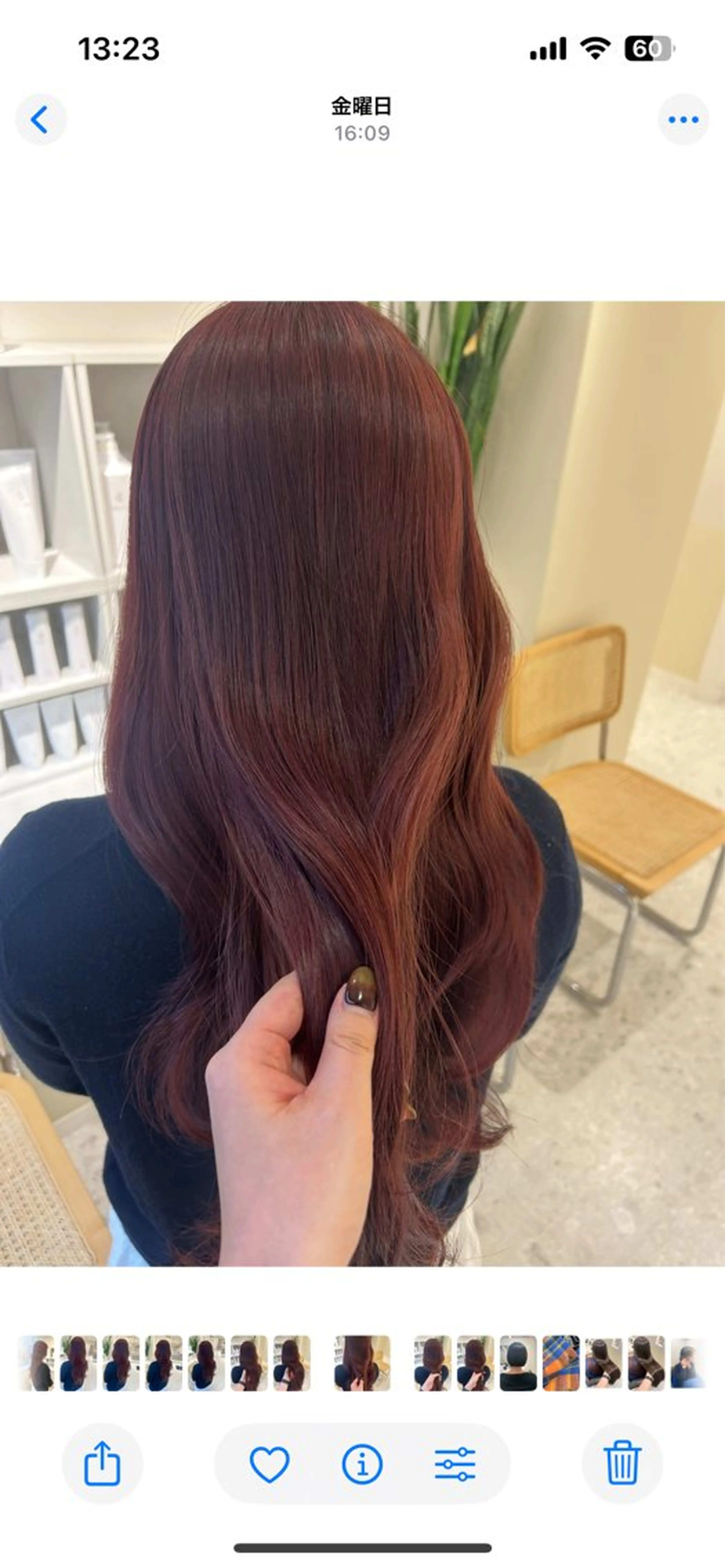 ロング カラー ブリーチ カット ヘアカラー トリートメント 🩰ニシムラヒカリ 半個室salon♡*のヘアスタイル