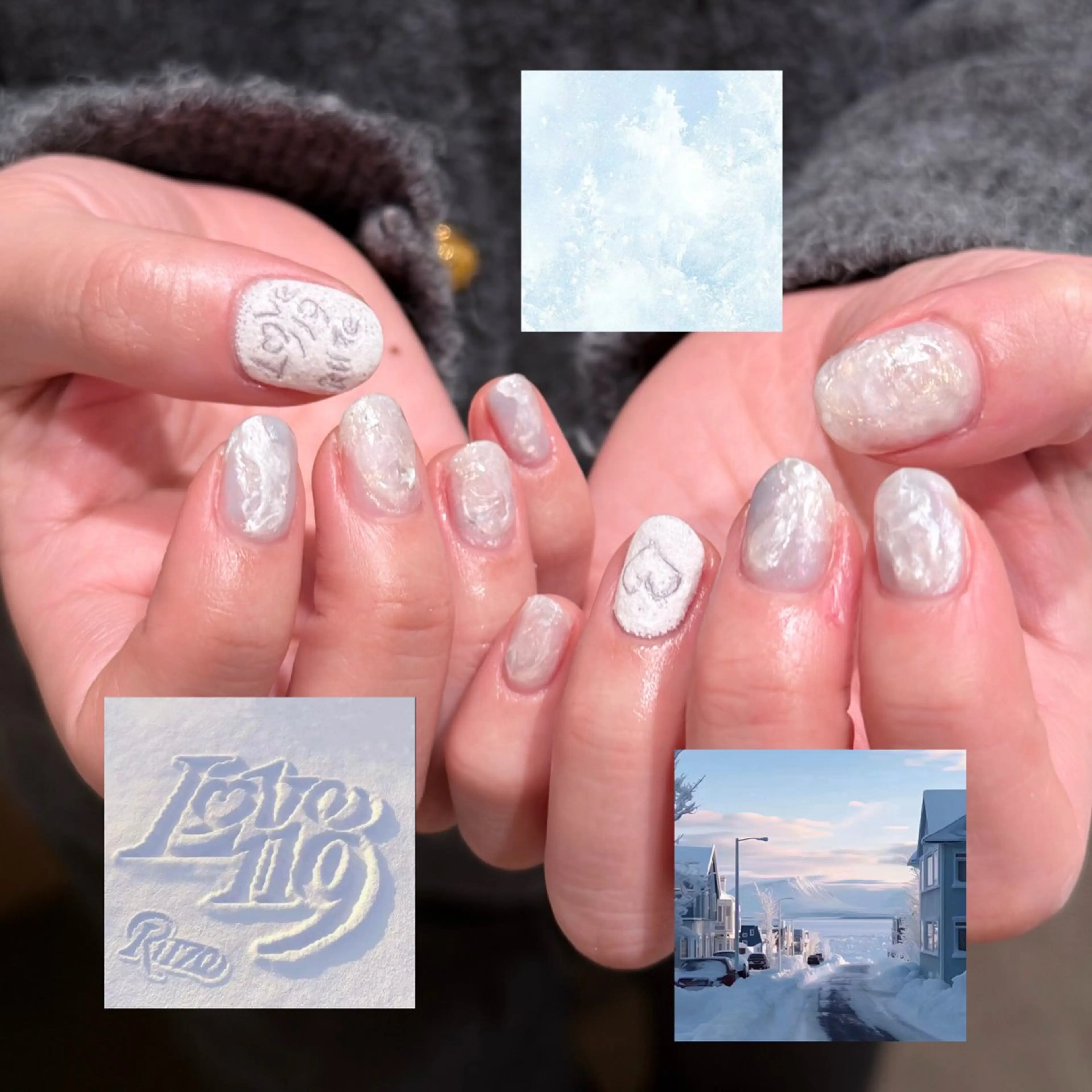 ネイル ハンドネイル 🎀 Hiyubi._.nail 🫧所属・🎀フェイ フェイ🫧💗のネイルデザイン