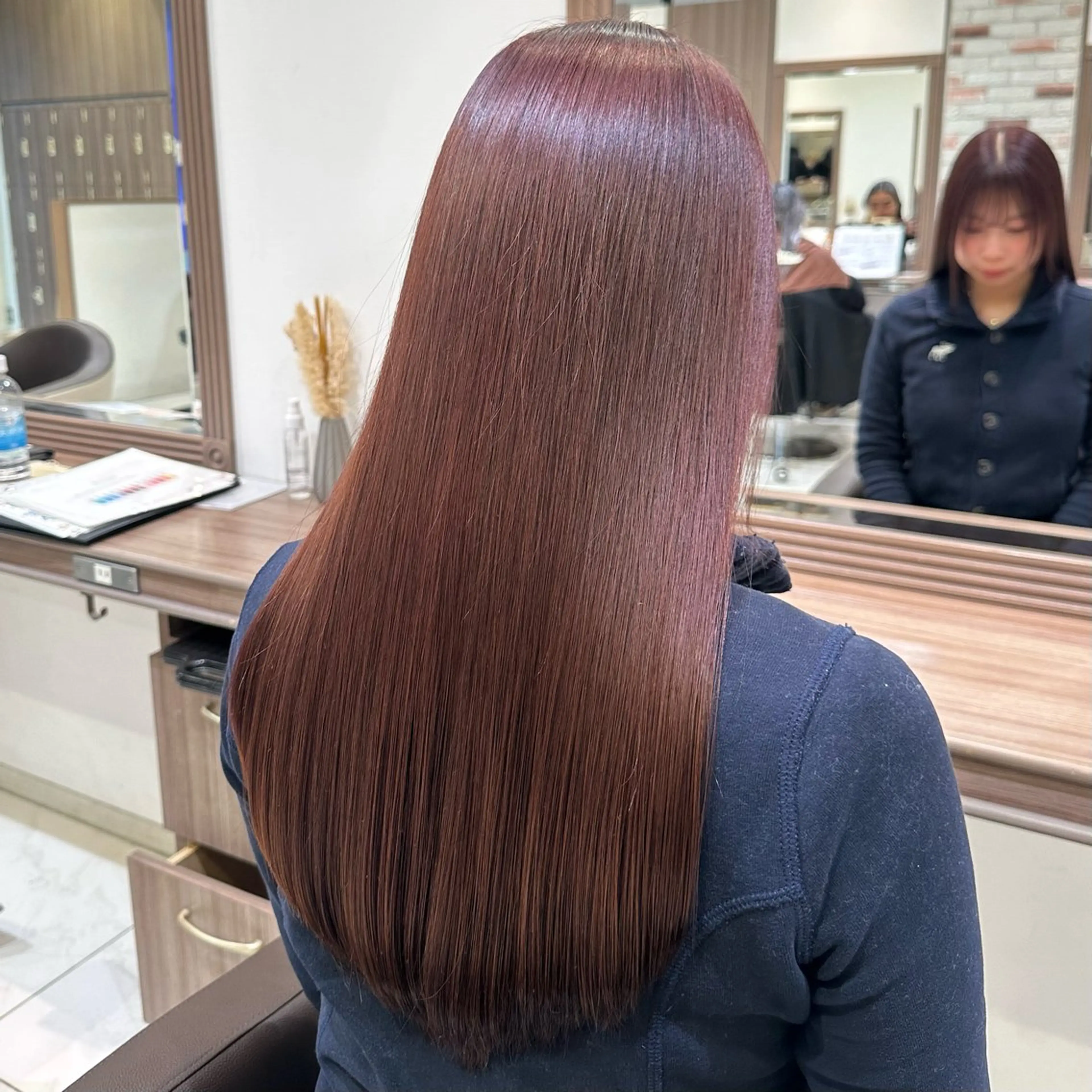 ロング カラー ヘアカラー 𓍯暖色/韓国風 田中沙羅‎𓍯のヘアスタイル