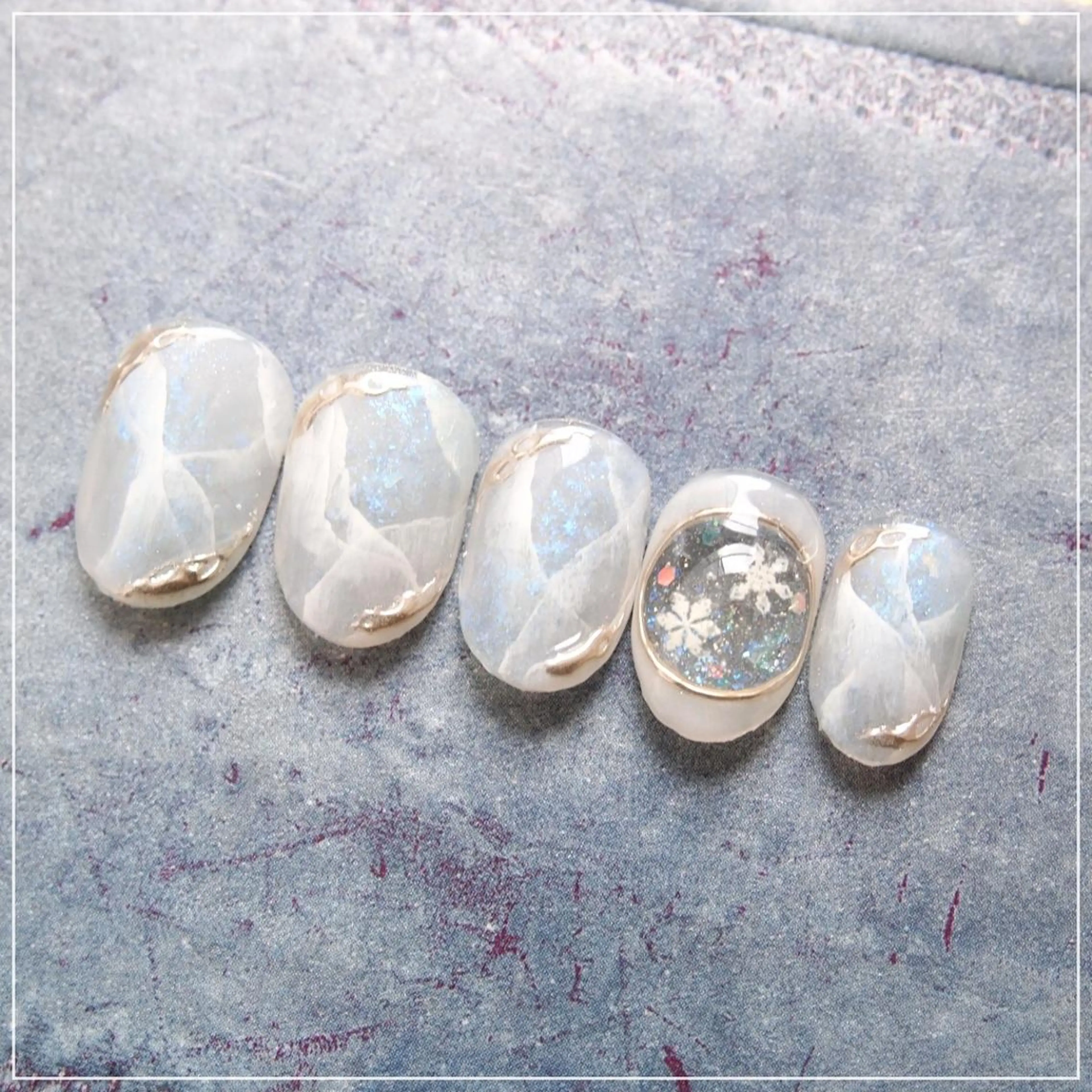 ネイル ハンドネイル 山田 麻衣のネイルデザイン