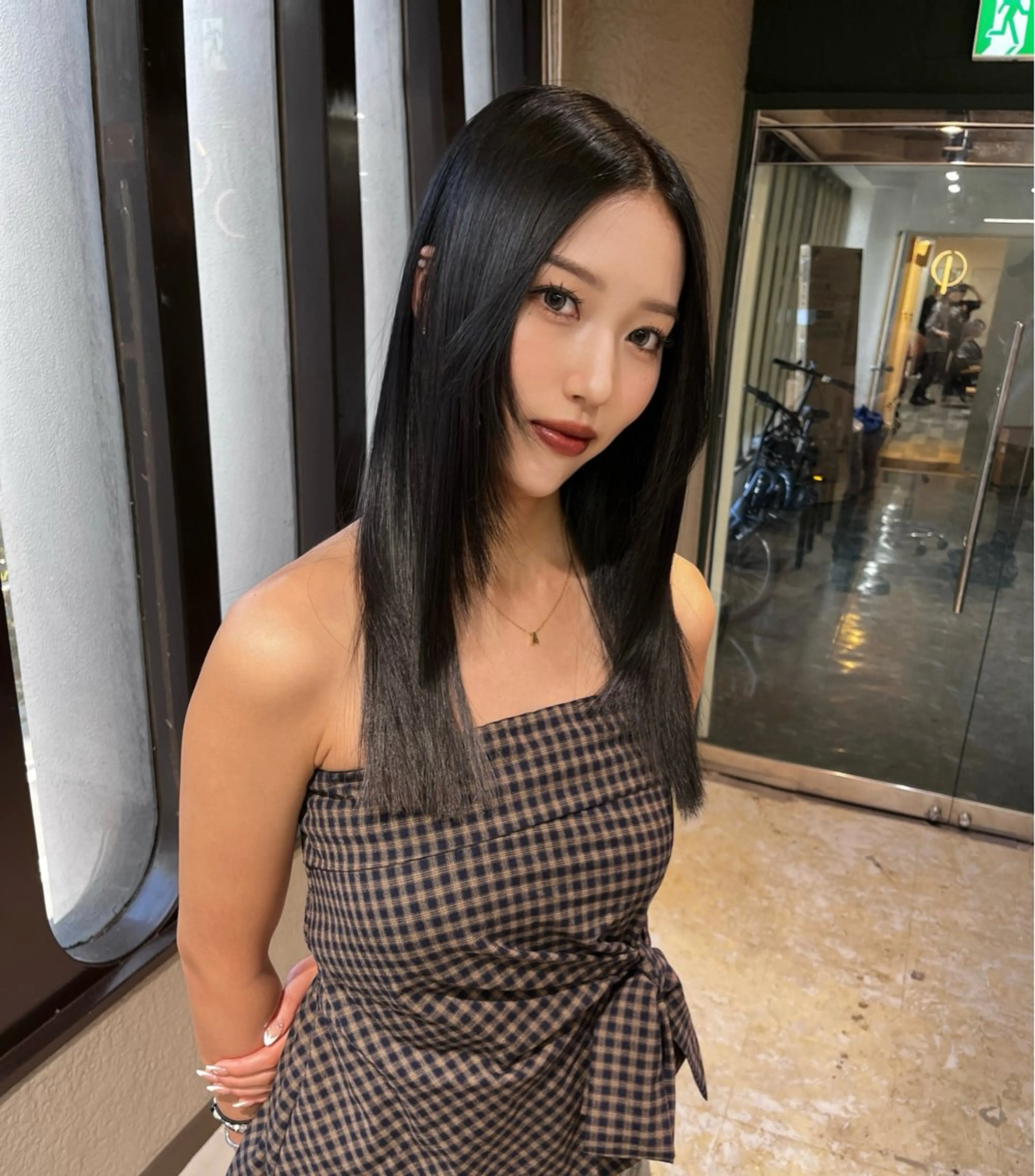 ロング カラー トリートメント 💖艶ハイトーン髪質 改善💖ケンシンのヘアスタイル