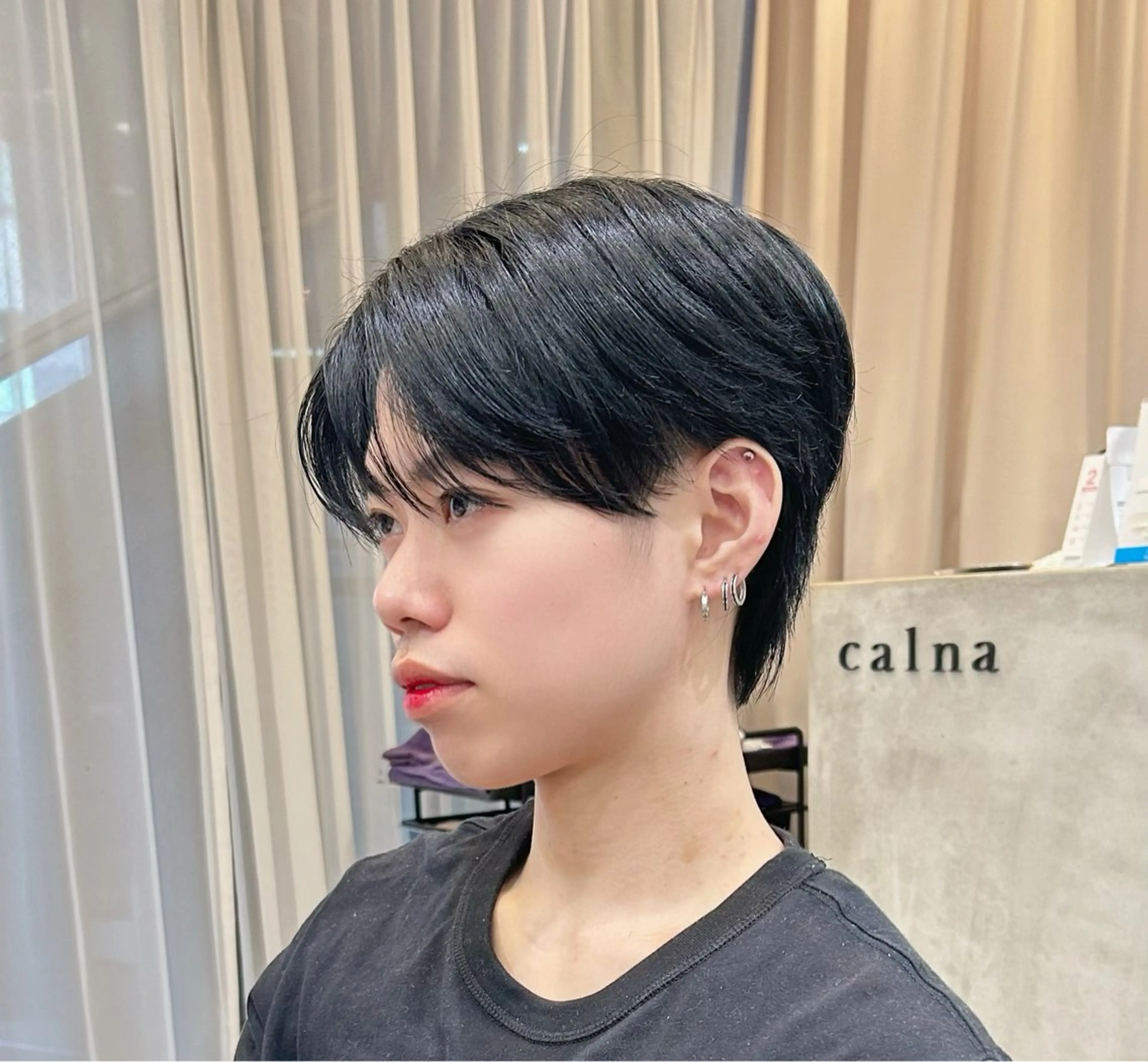 カラー メンズ calna by ELMO  上ノ井のヘアスタイル