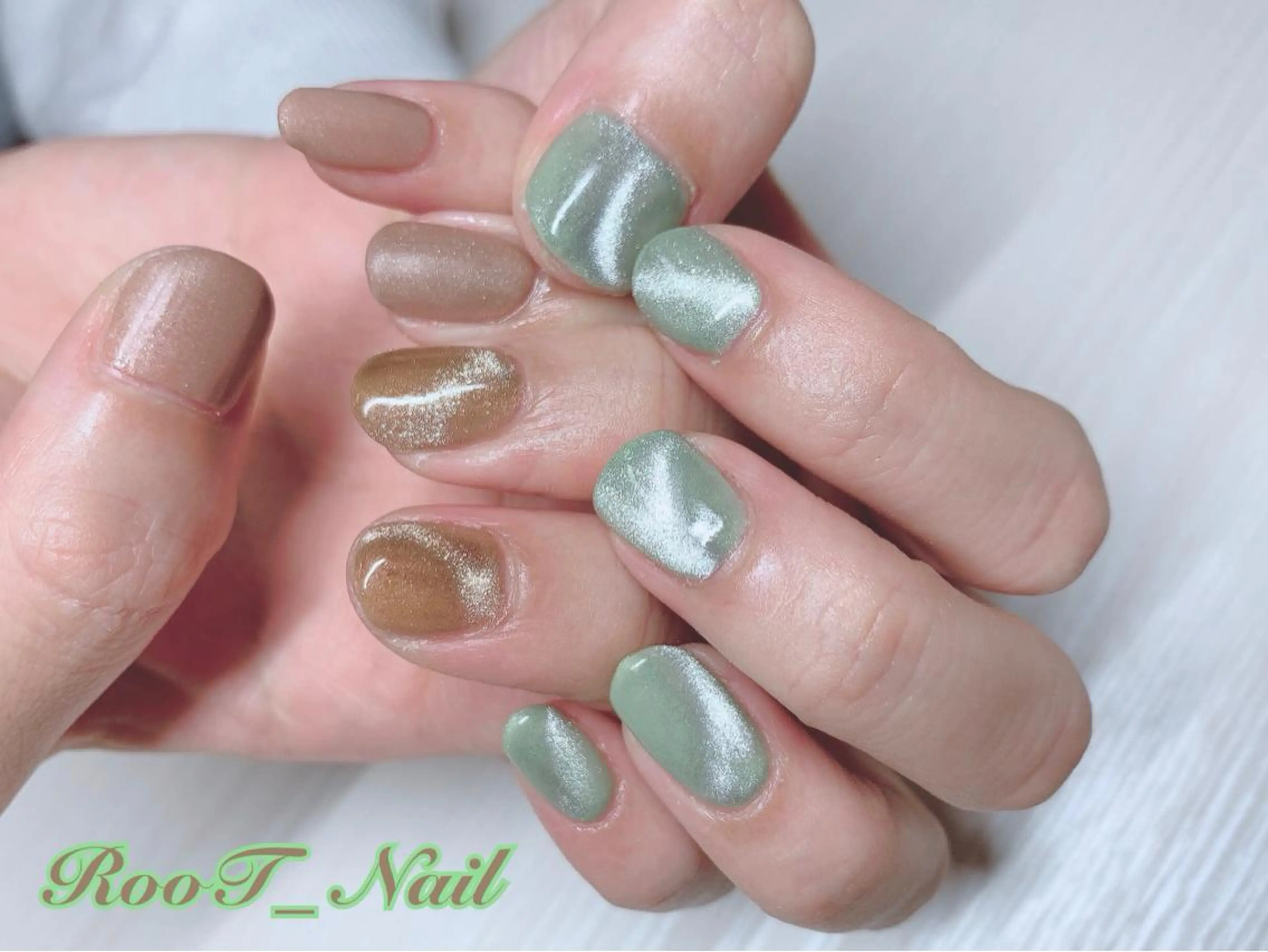 メンズ ネイル ハンドネイル RooT Nailのネイルデザイン