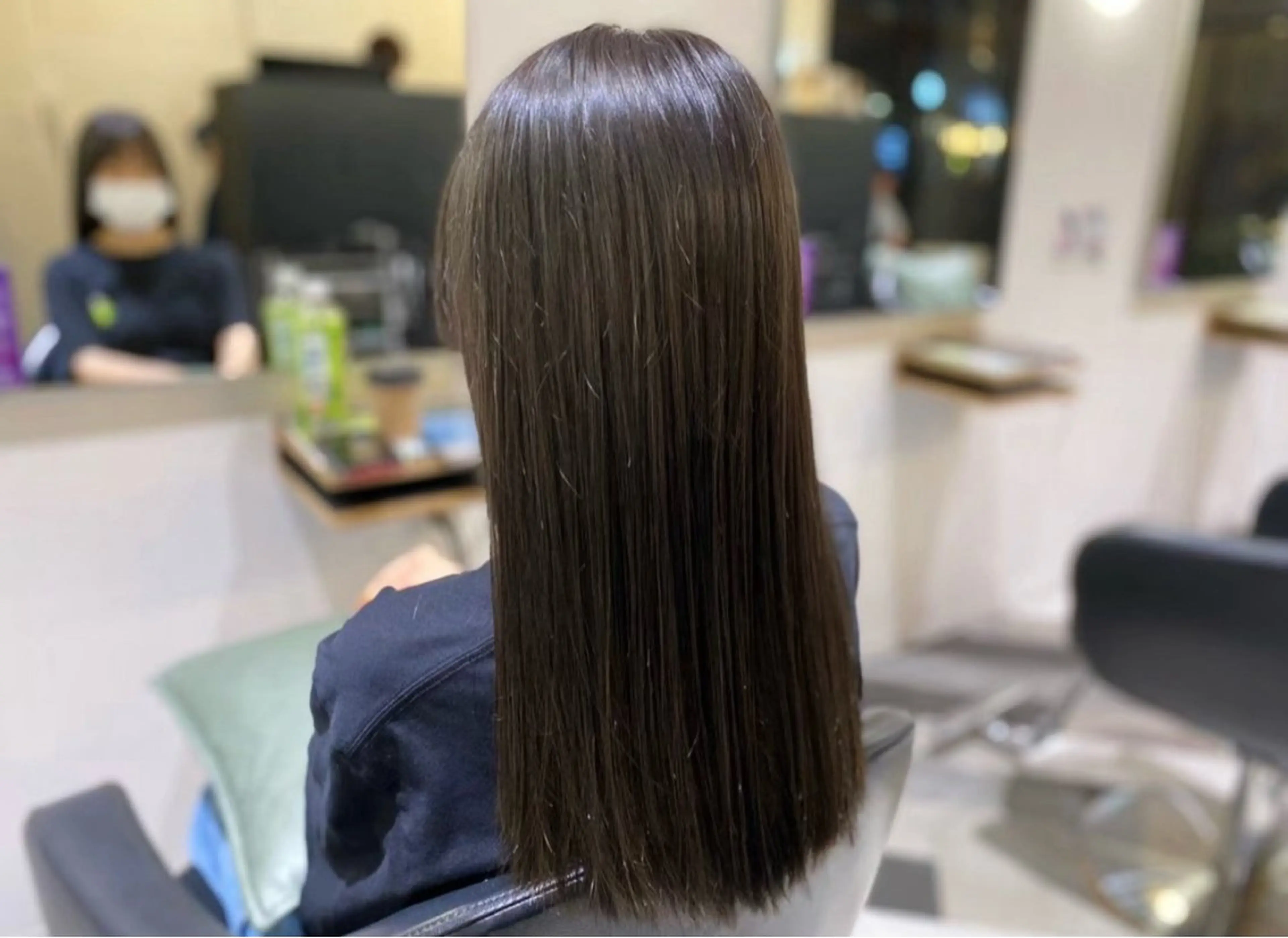 ロング 三原　賢二 【縮毛矯正】のヘアスタイル