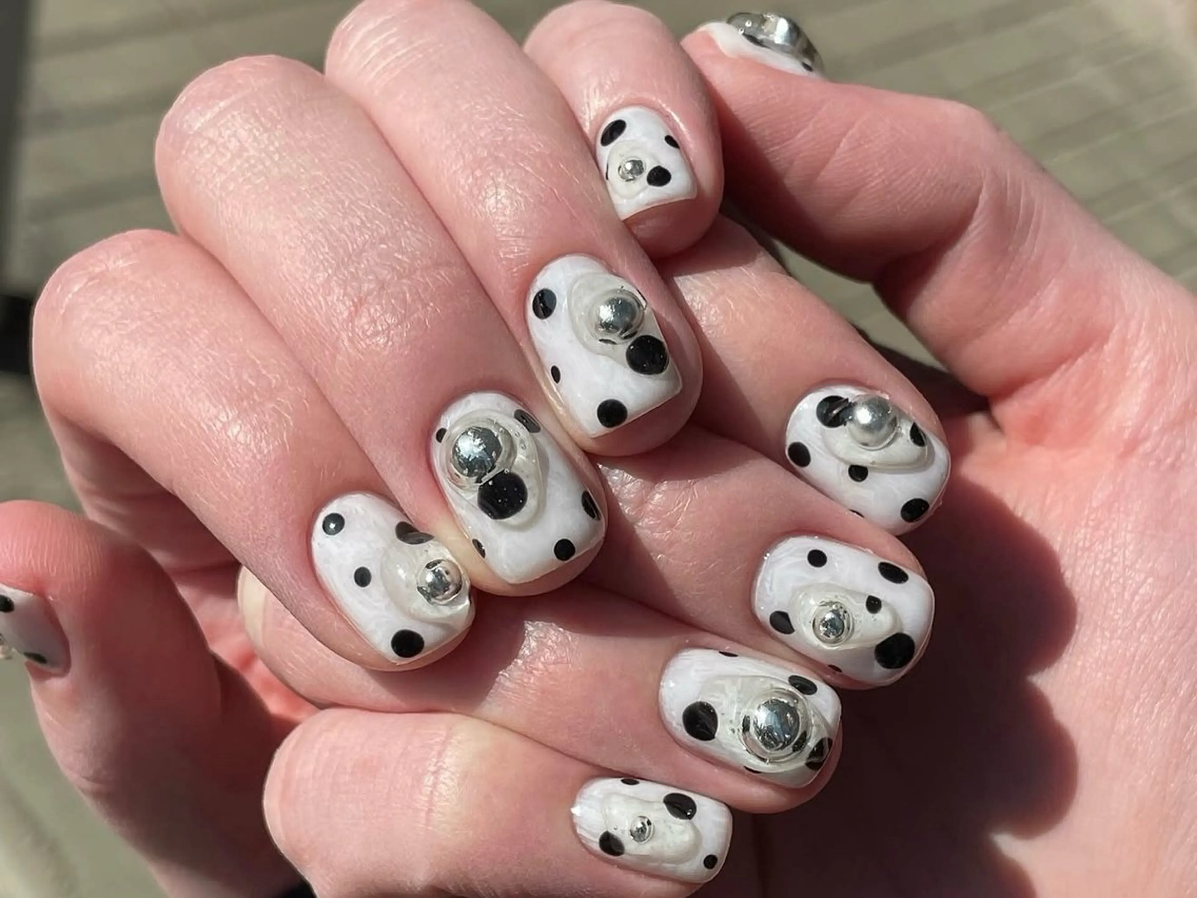 ミディアム ハンドネイル Atelier nail salonのネイルデザイン
