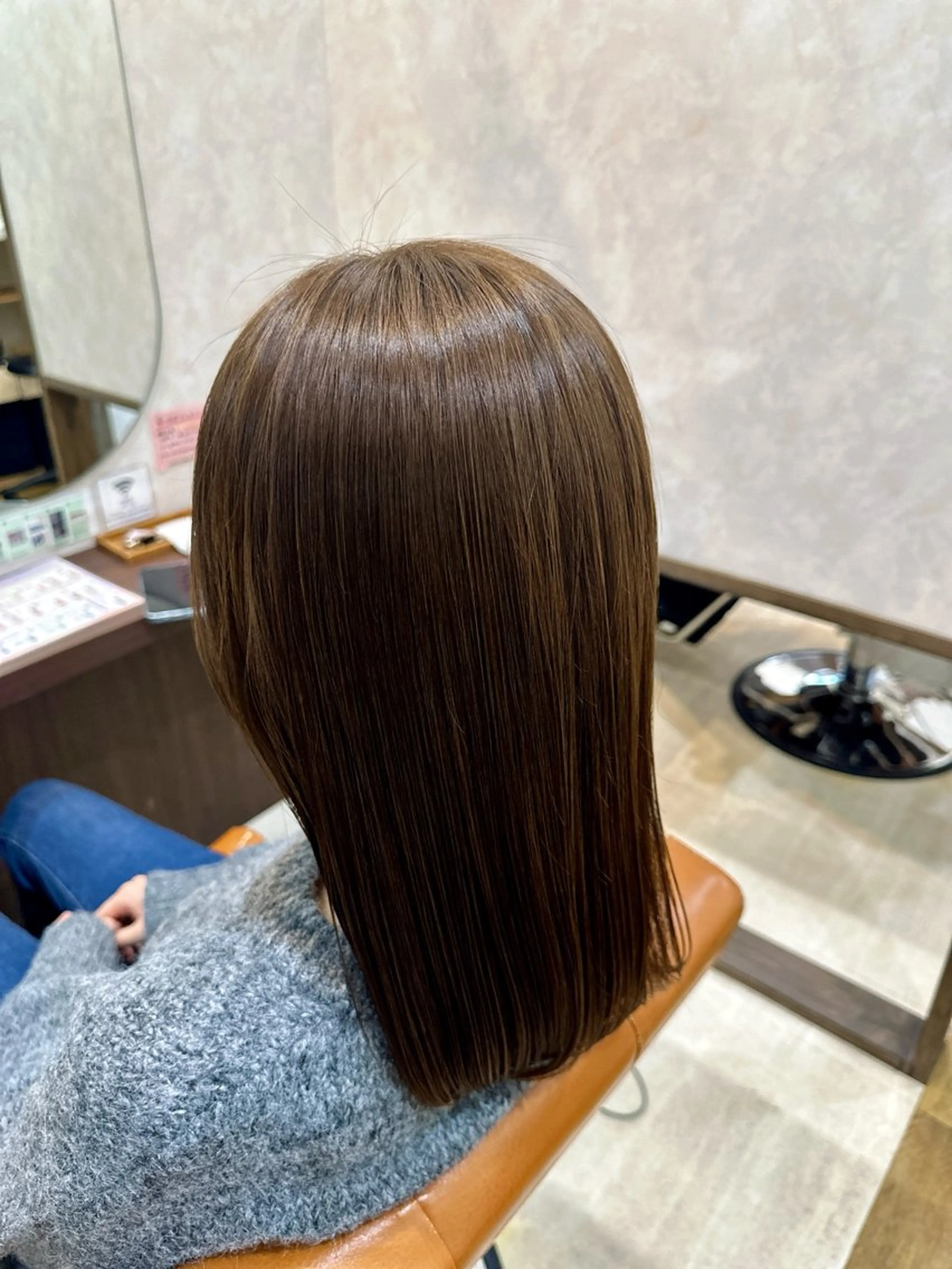 ミディアム ✨髪質改善✨ 副店長 松本のヘアスタイル