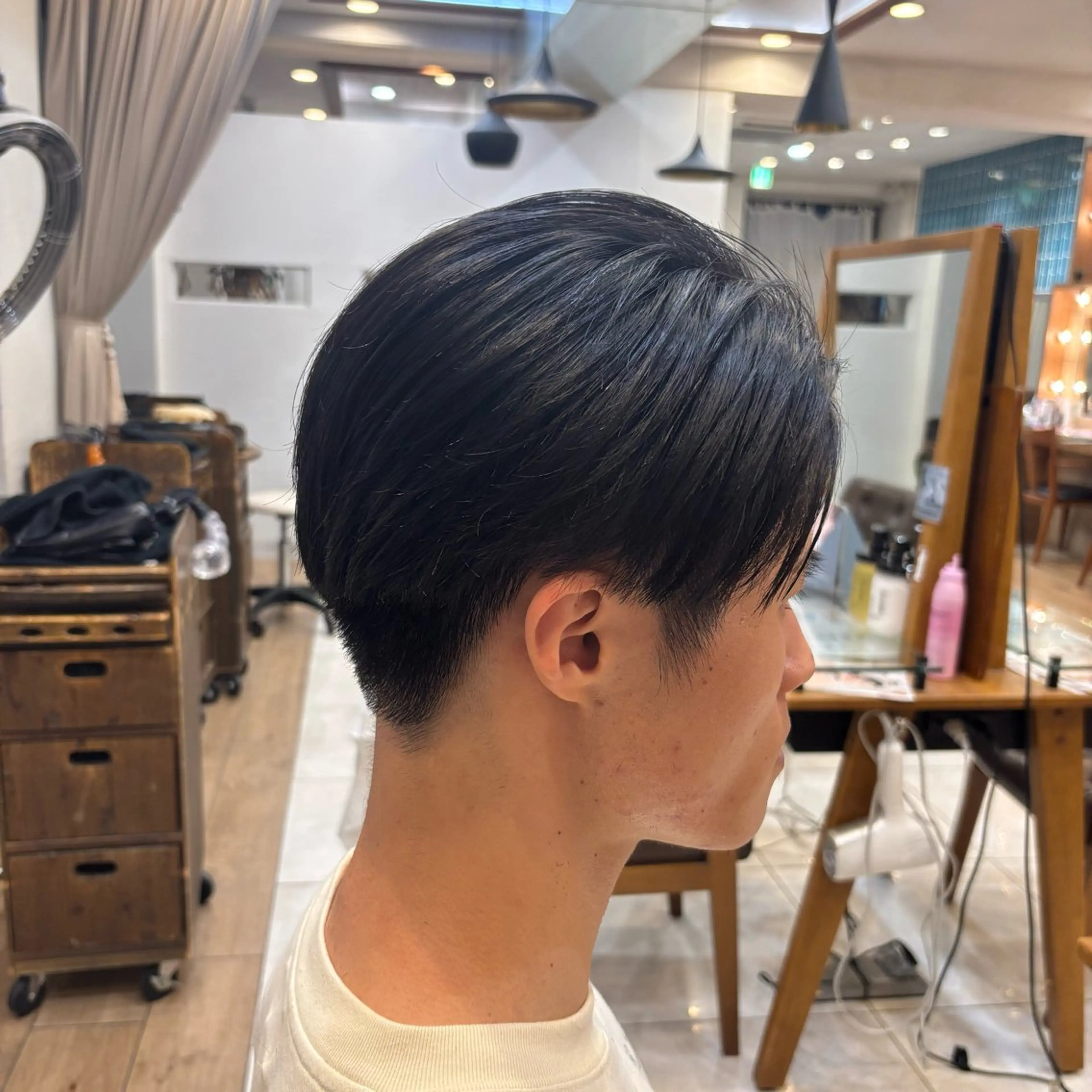 メンズ 新原 陽那のヘアスタイル